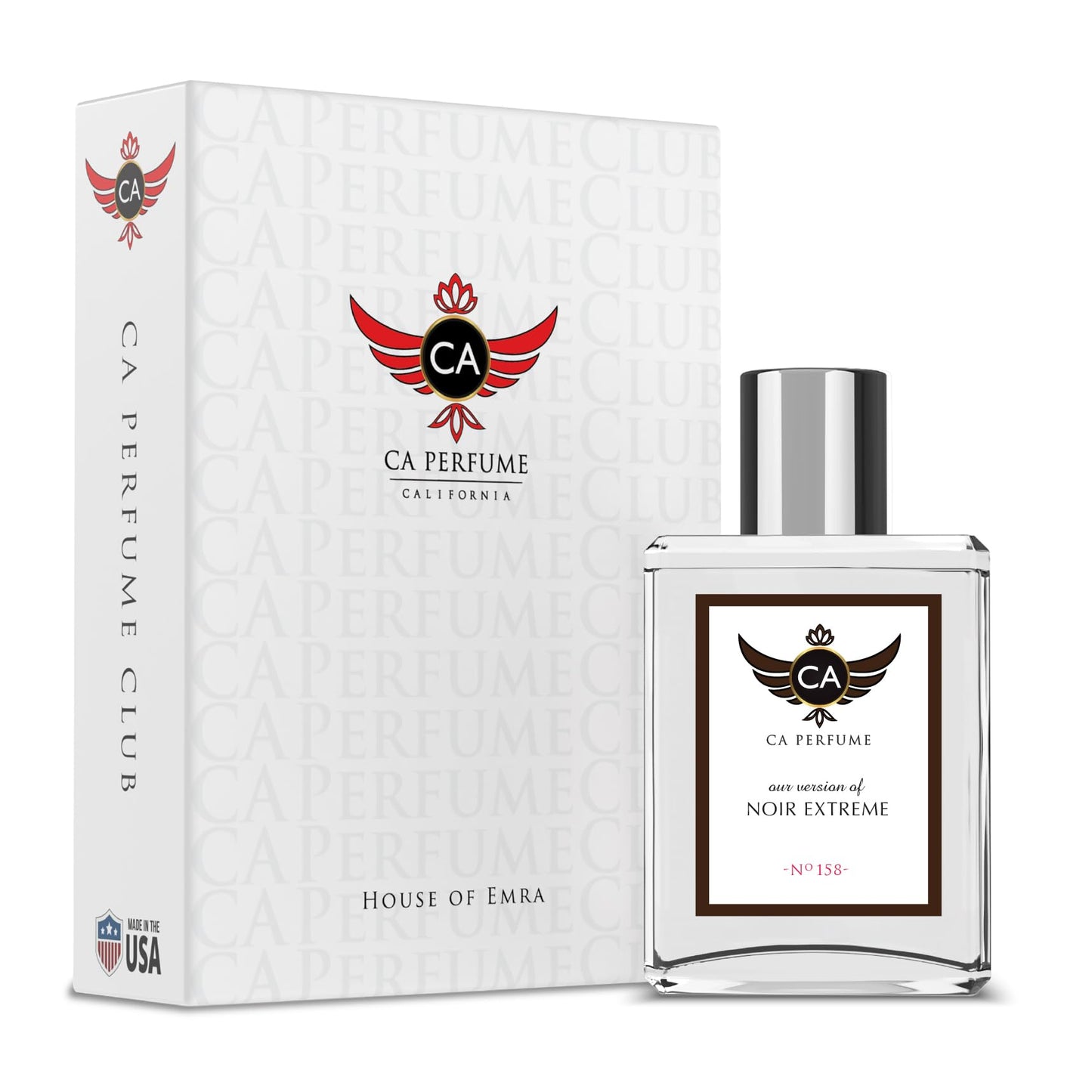 CA Perfume Impression of Noir Extreme for Men – Amber Woody EDP 1.7 oz