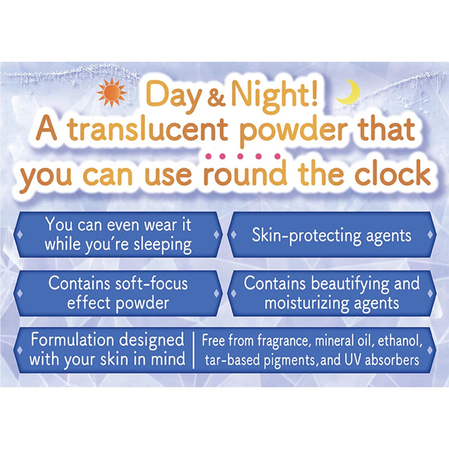 CANMAKE Secret Beauty Powder M01 Clear – Translucent Day & Night Powder