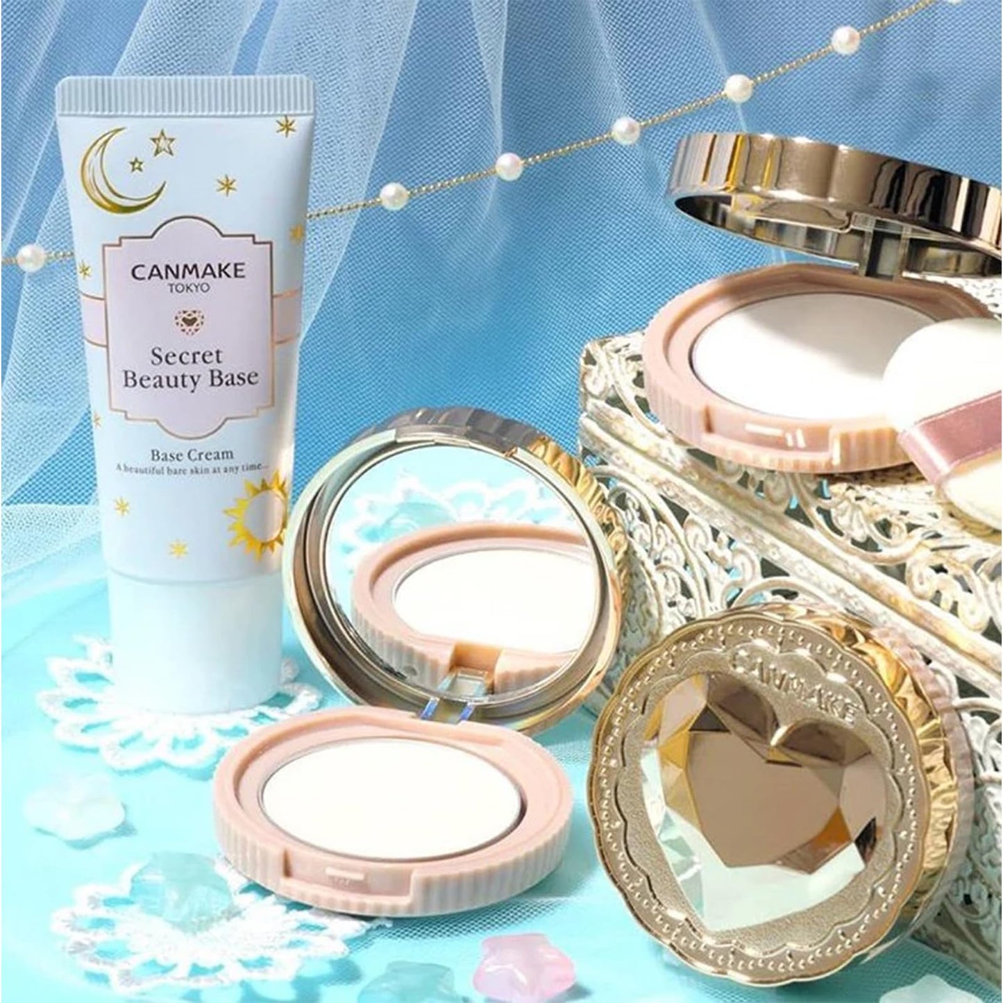 CANMAKE Secret Beauty Powder M01 Clear – Translucent Day & Night Powder