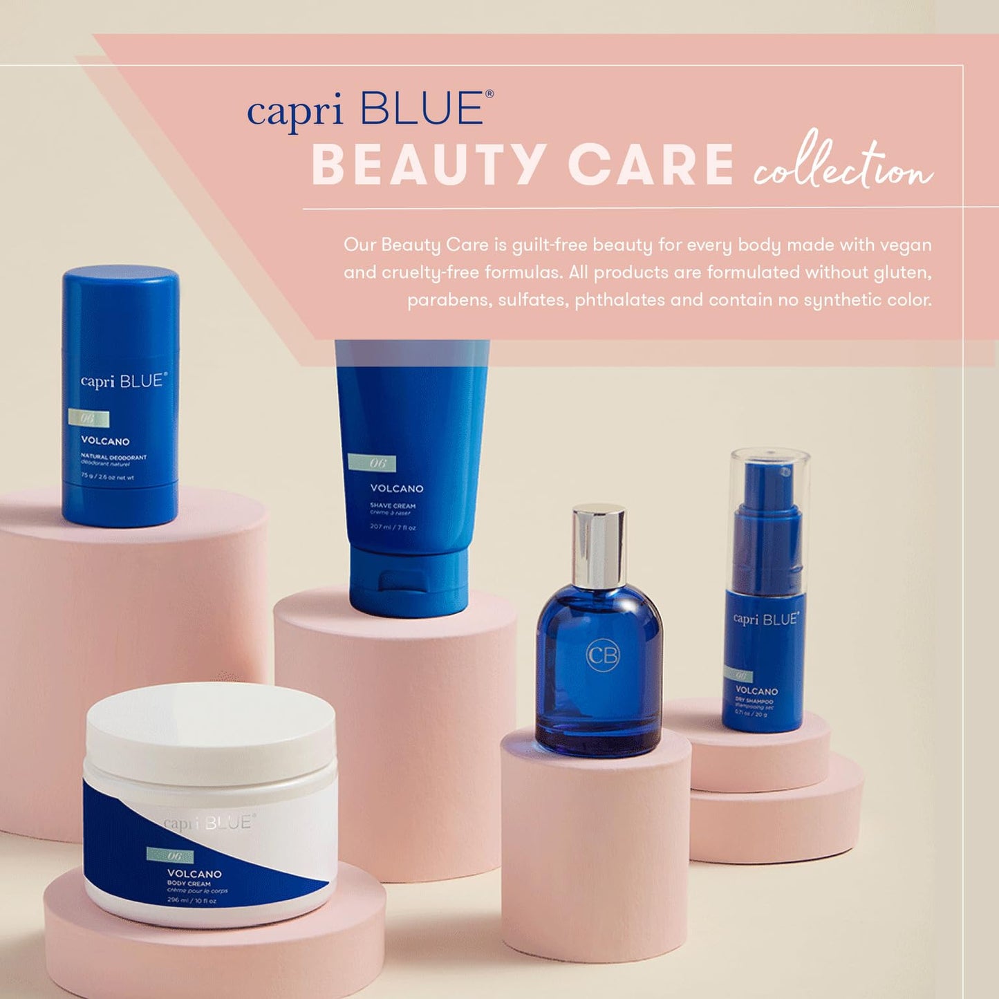 Capri Blue Volcano Body Wash – Citrus and Sugar Scented Hydrating Liquid Soap (12 oz) | Vegan, Cruelty-Free