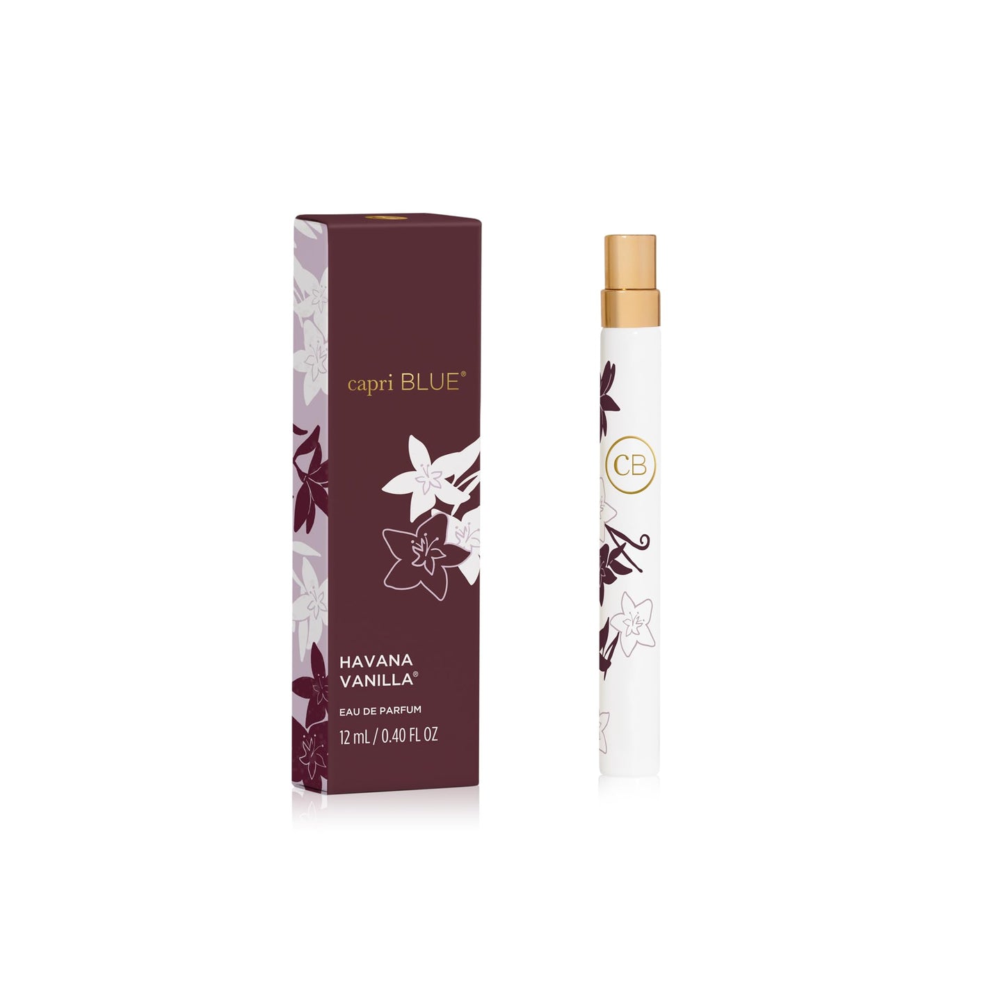 Capri Blue Havana Vanilla Eau de Parfume Pen – Travel Size, 0.4 fl oz