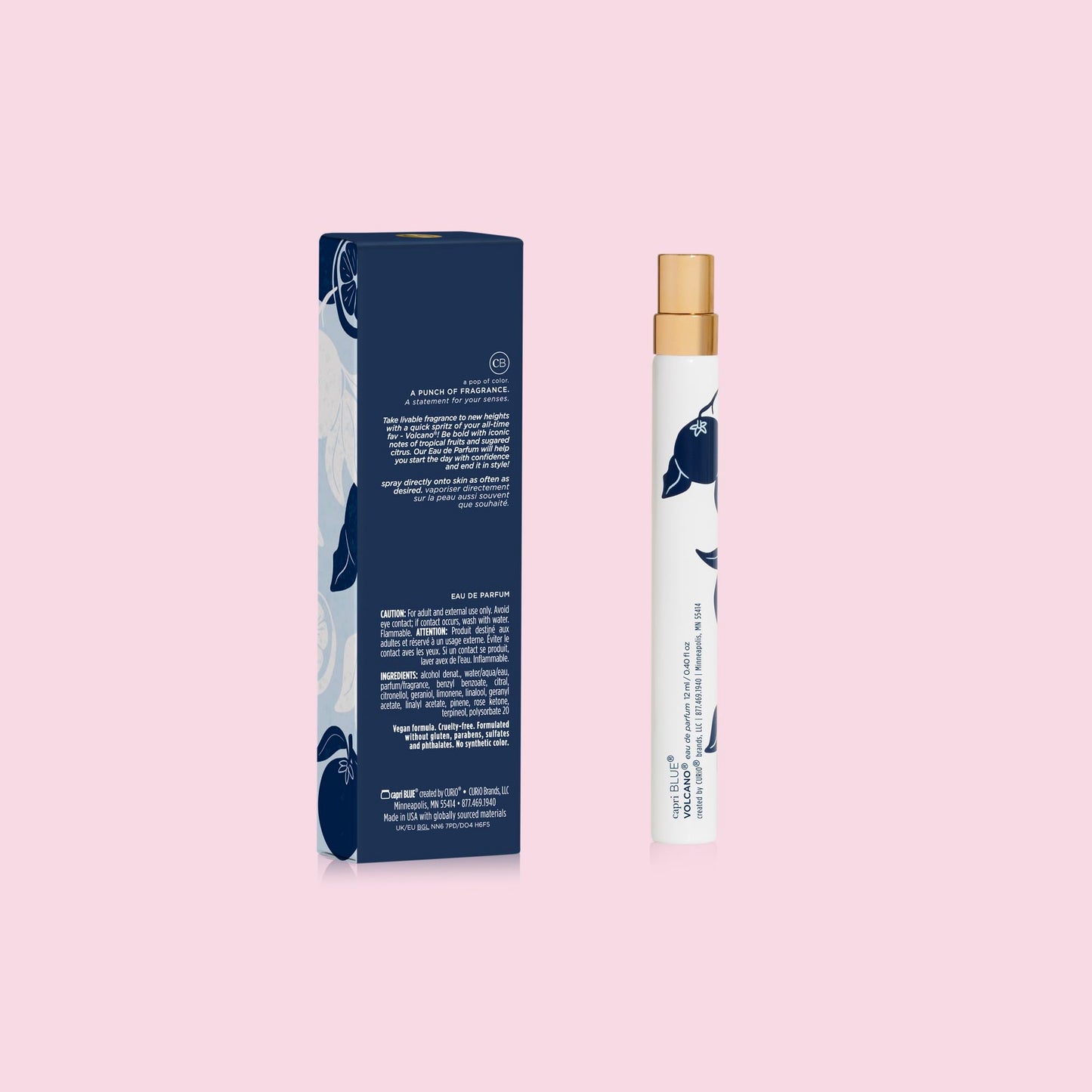 Capri Blue Volcano Flora Edit Eau de Parfum Spray Pen – Travel Size 0.4 fl oz