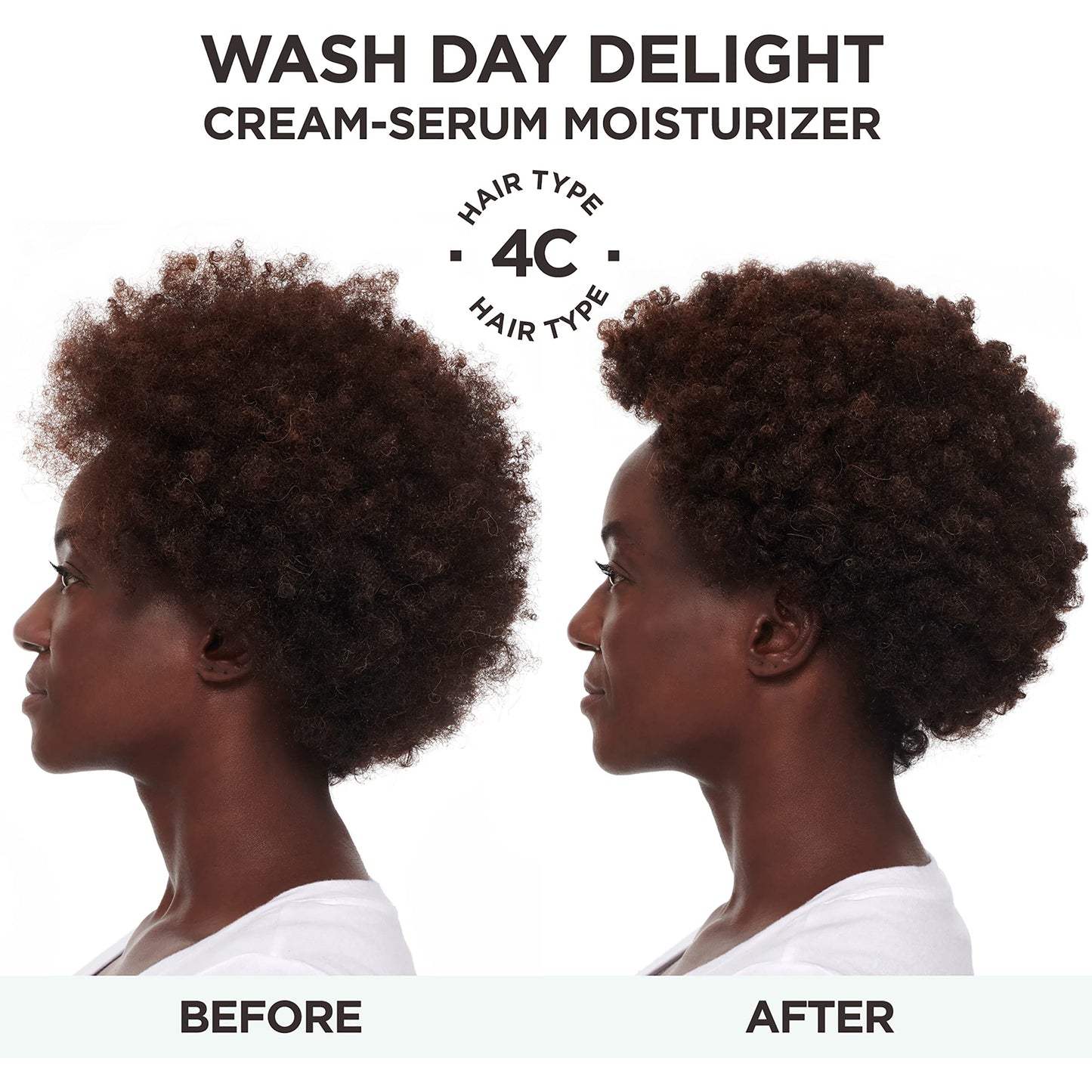 Carol's Daughter Wash Day Delight Cream Serum Moisturizer for Curly Hair – Anti-Frizz, Aloe & Glycerin, 6.8 fl oz