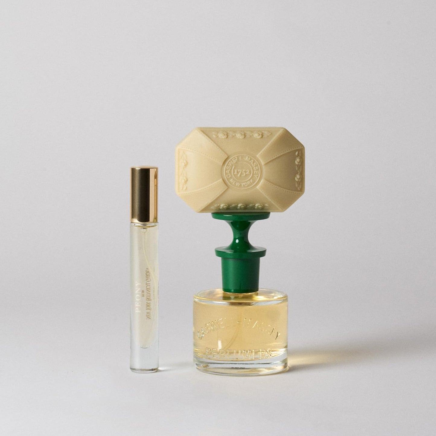 Caswell-Massey Peony Perfume Spray – Travel-Size Floral Scent with Wild Berry & Amber | Made in USA