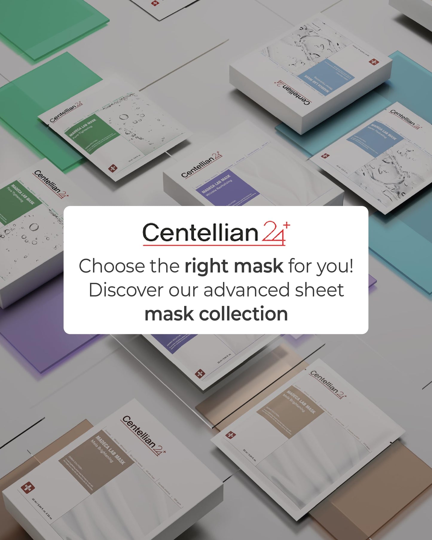 CENTELLIAN 24 Madeca Mask – Ultra Calming Sheet Mask with Centella TECA, Niacinamide (6pc)