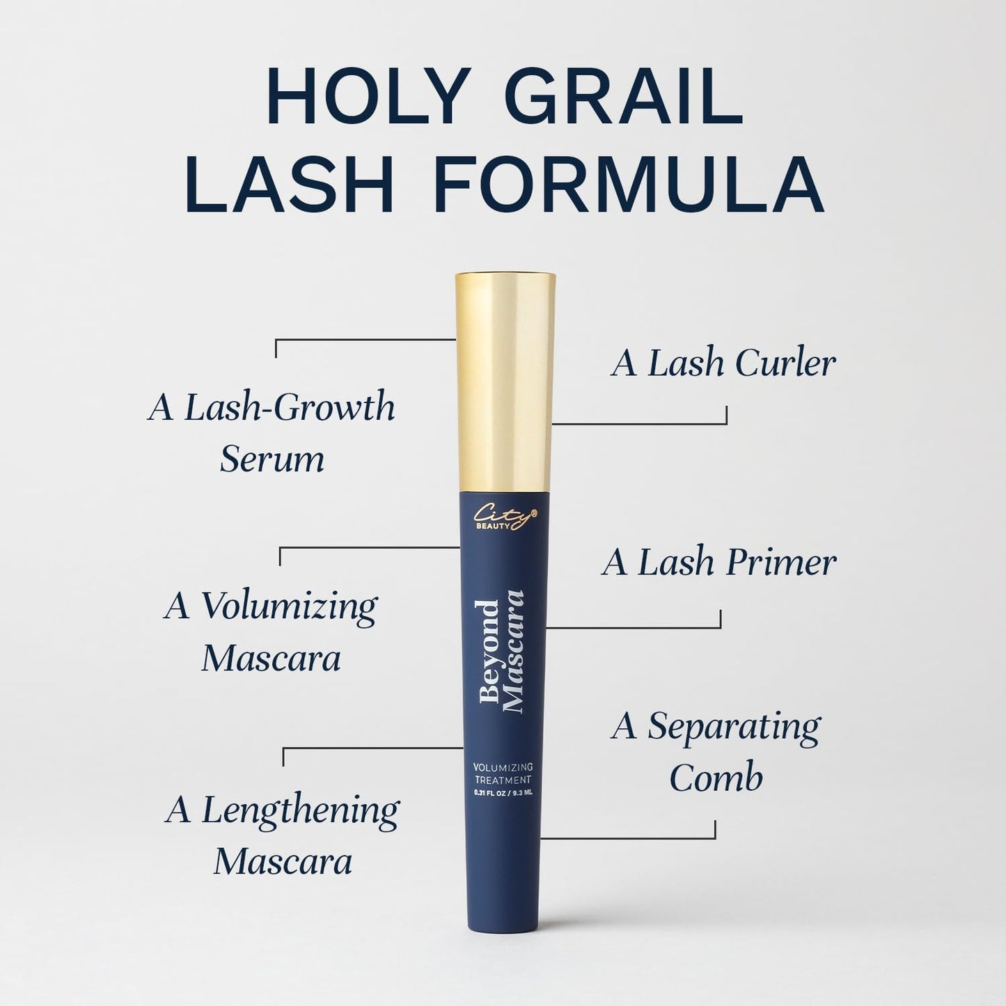 City Beauty Beyond Mascara – Volumizing Treatment for Longer, Thicker Lashes