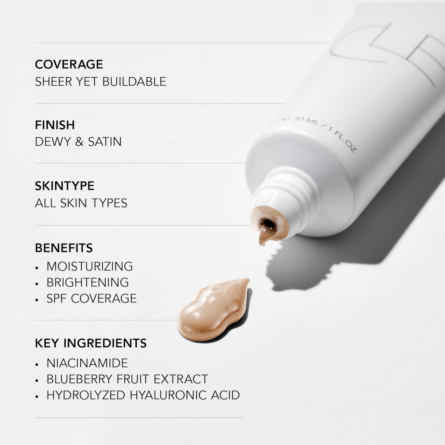 CLE Cosmetics CCC Cream Olive Medium Deep 406 SPF 50 — Color Correcting Foundation & Sunscreen