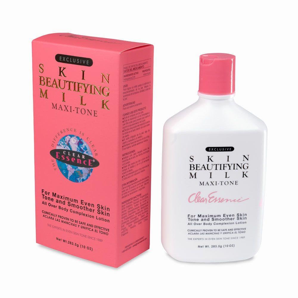 Clear Essence Maxi-Tone Hydrating Milk Lotion – Hydroquinone-Free, Dry Skin Care (10 oz)
