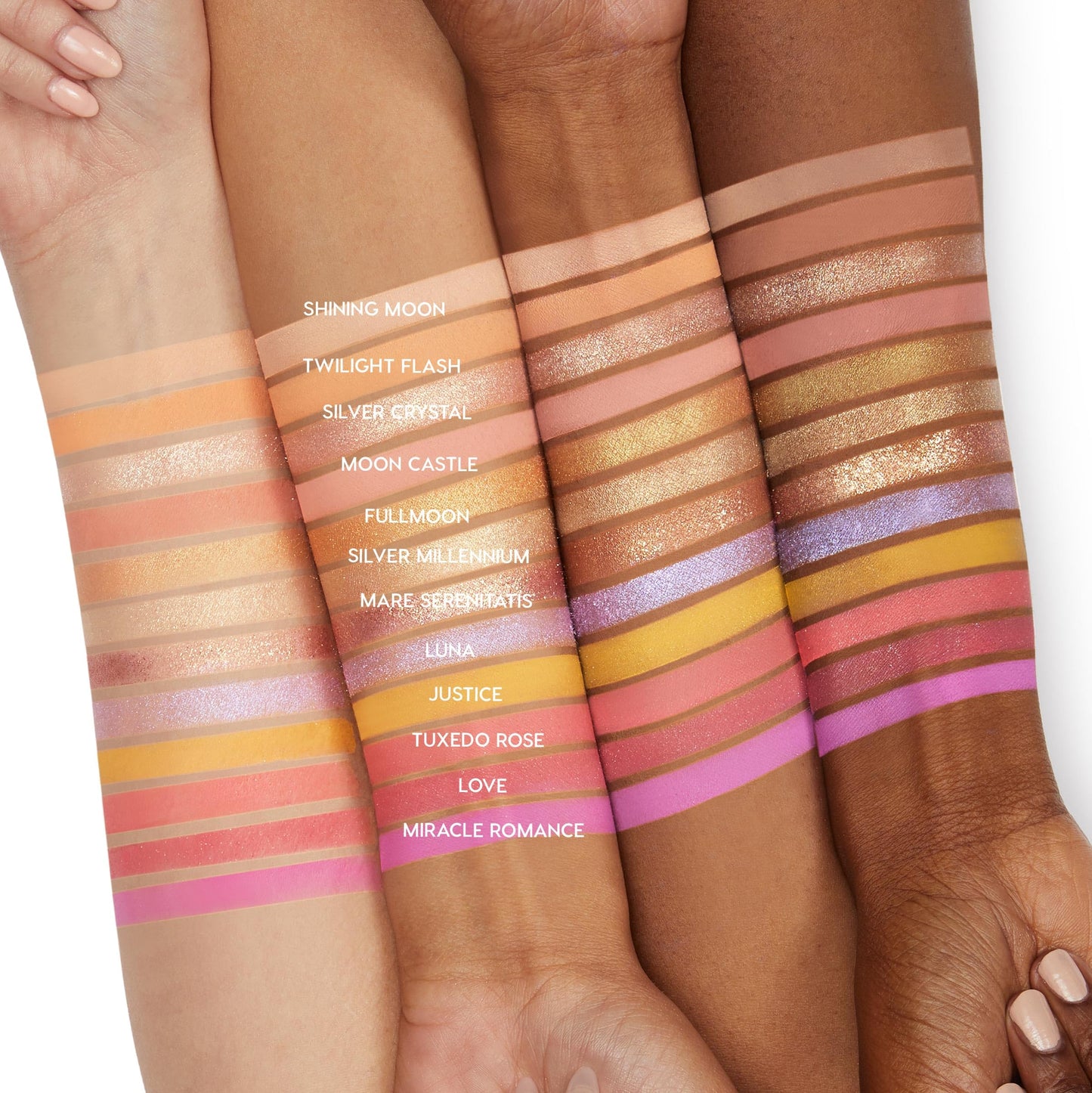 ColourPop x Sailor Moon Pretty Guardian Palette – Pastel Shadows with Metallic & Matte Finishes