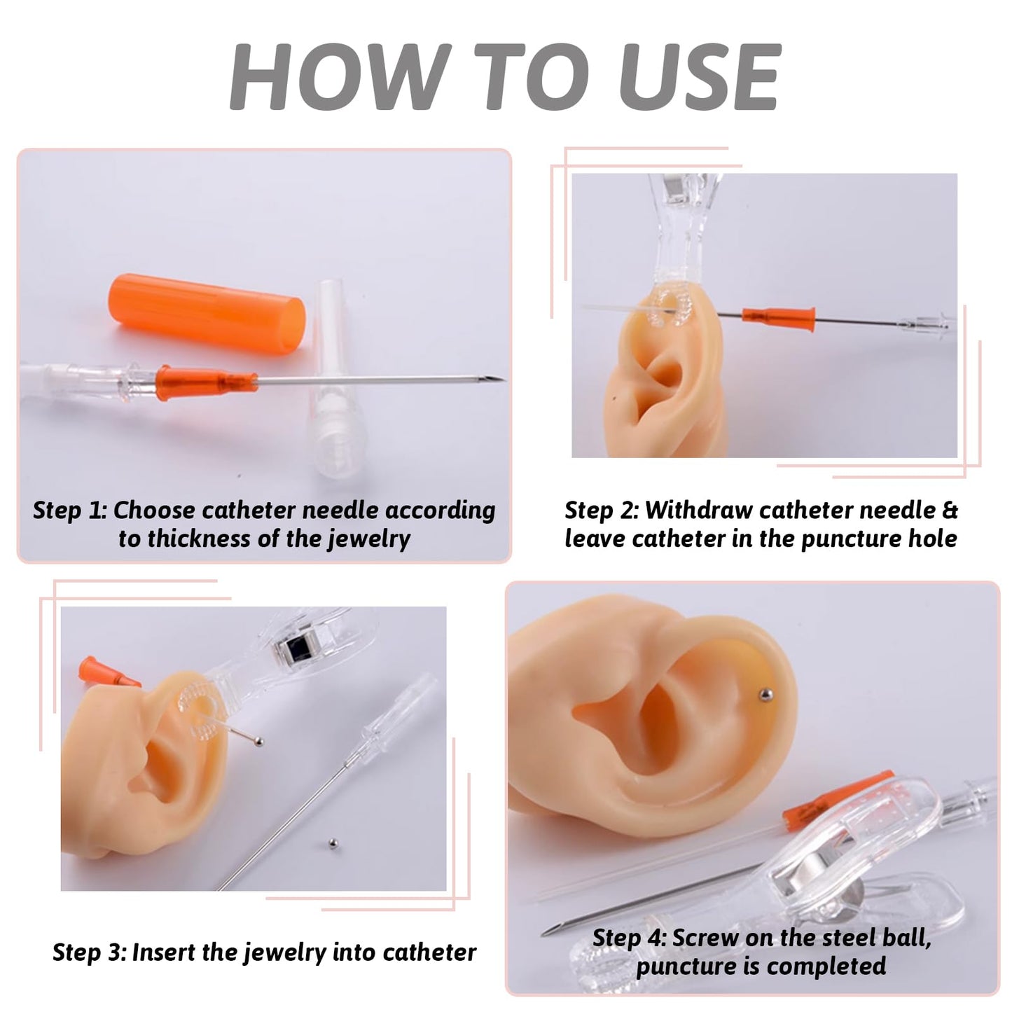 Combofix IV Catheter Piercing Needles – 50Pcs 16G Kit