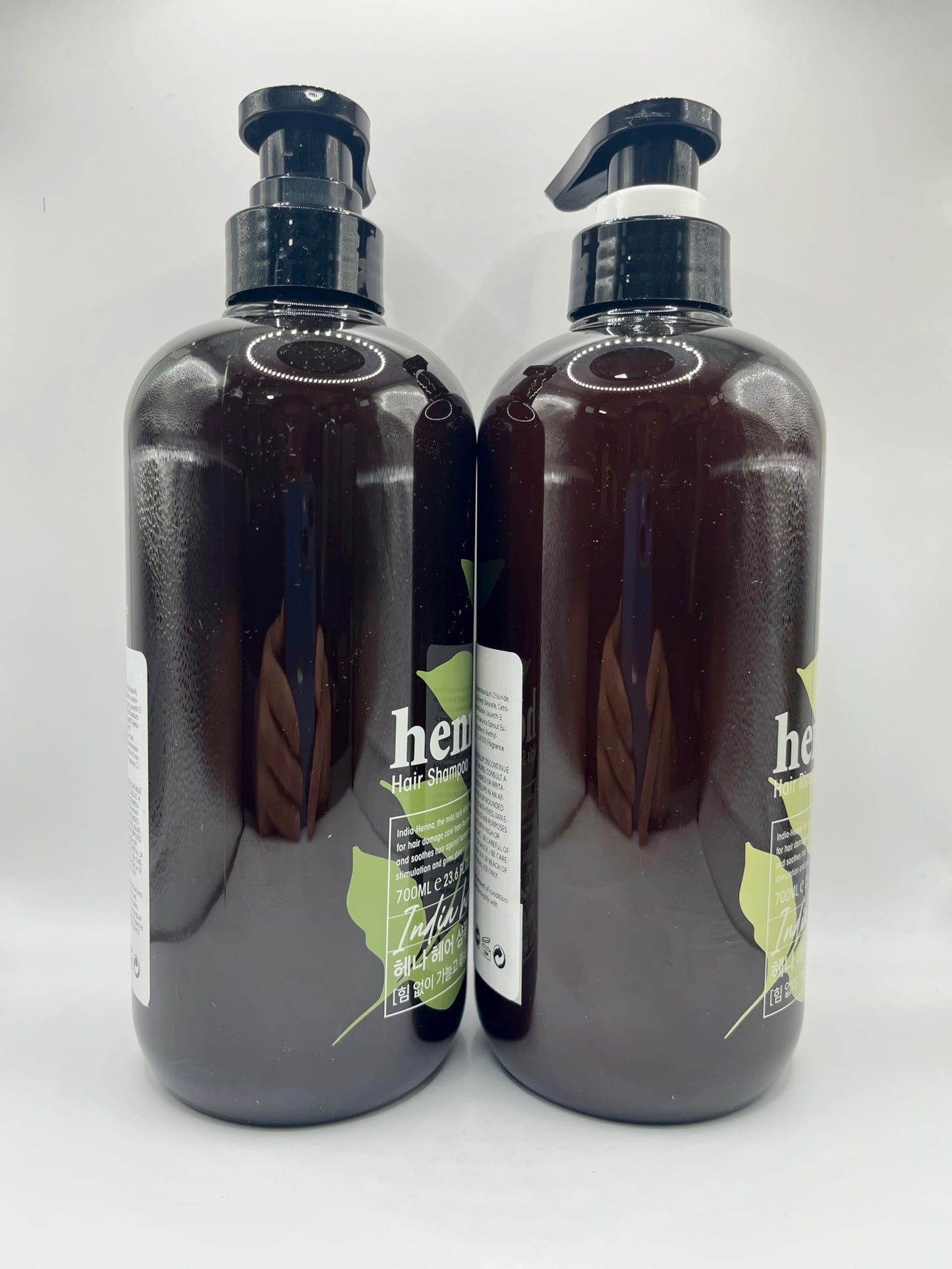 COSMOCOS Henna Hair Shampoo 700ml + Rinse 700ml – Strengthening & Nourishing Hair Care