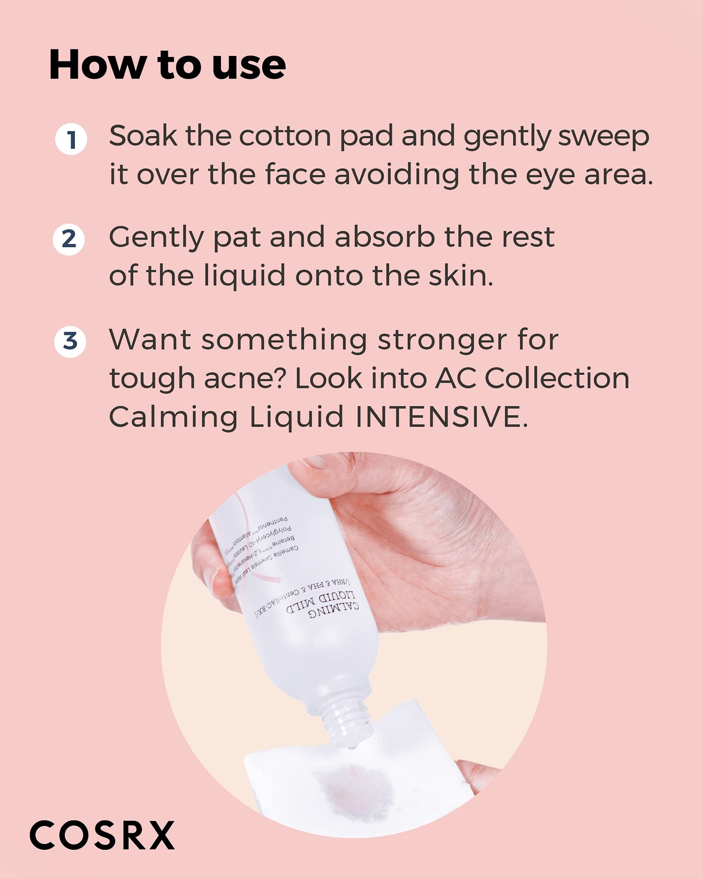 COSRX AC Collection Calm Liquid Mild – Alcohol-Free, Calming Solution for Breakout-Prone Skin | 4.22 Ounce