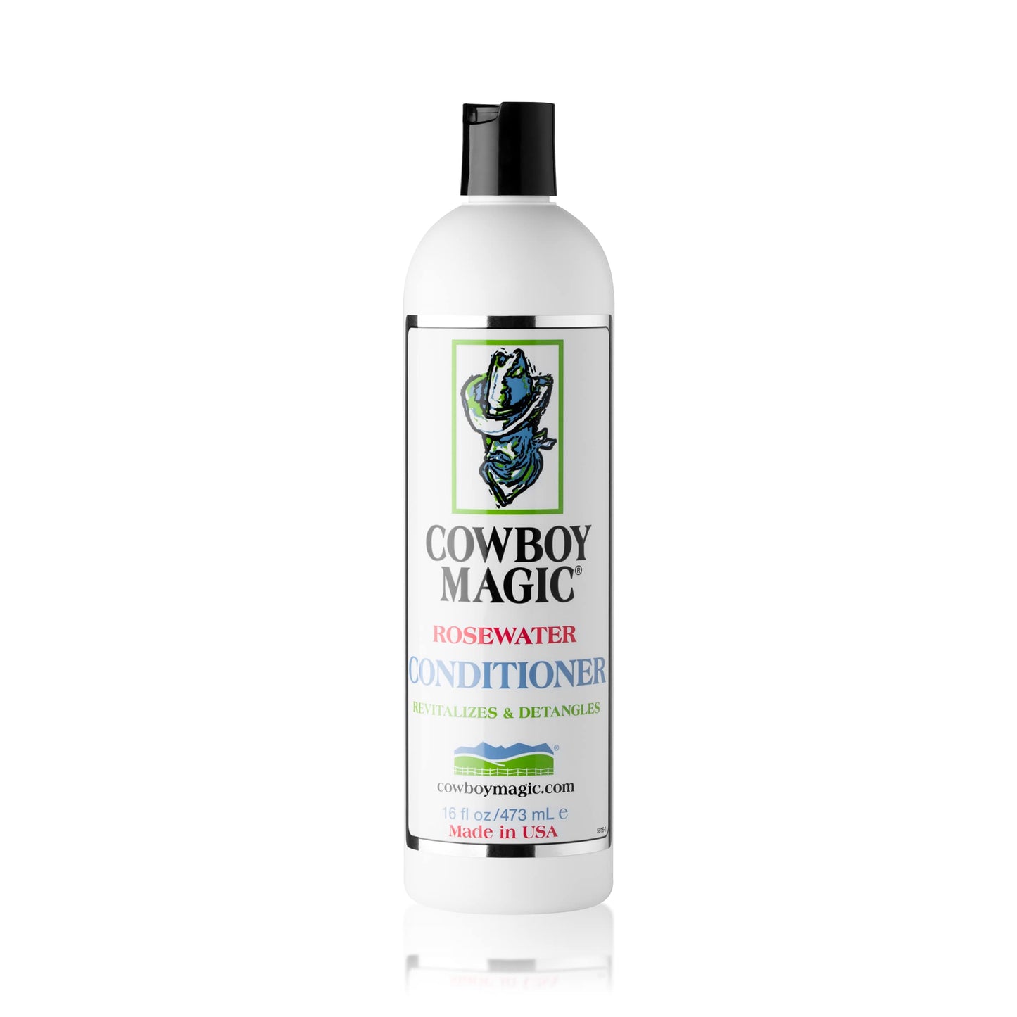 Cowboy Magic Shampoo, Detangler & Conditioner Set – 16 oz Each for Horse, Human & Dog