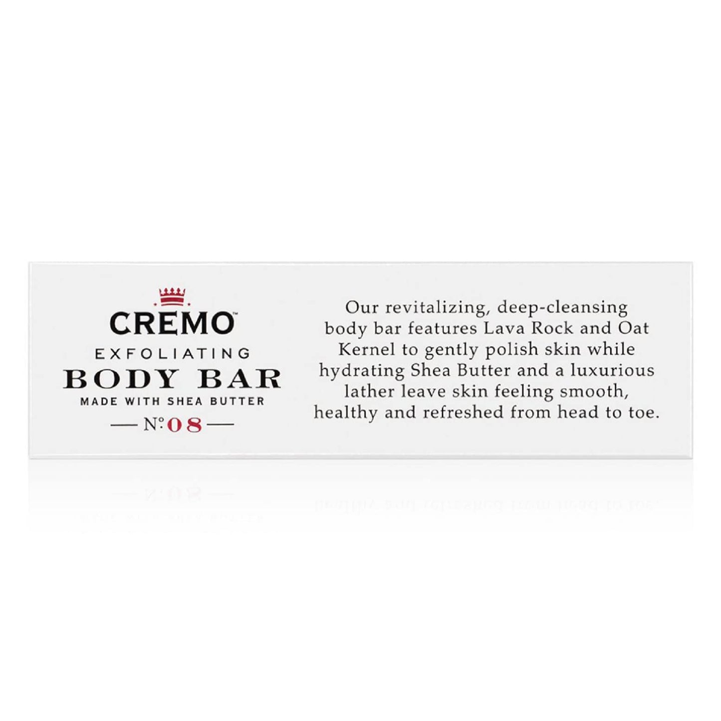 Cremo Bourbon & Oak Exfoliating Body Bars (3-Pack) – Distiller's Spice, Bourbon & Oak Scent