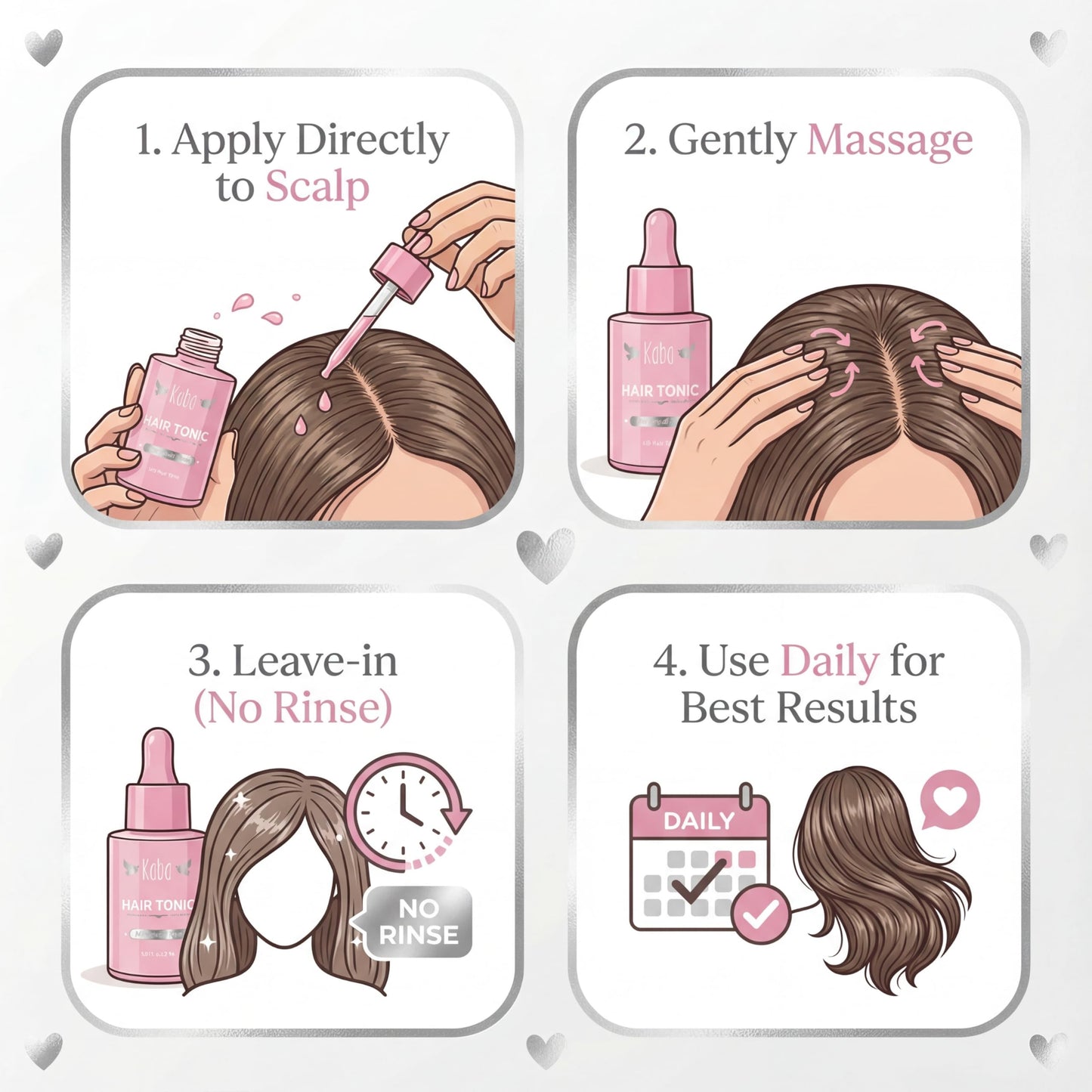 D'Luchi Kaba Tonic Hair Growth Serum | Growth Accelerator for Women – 1 oz