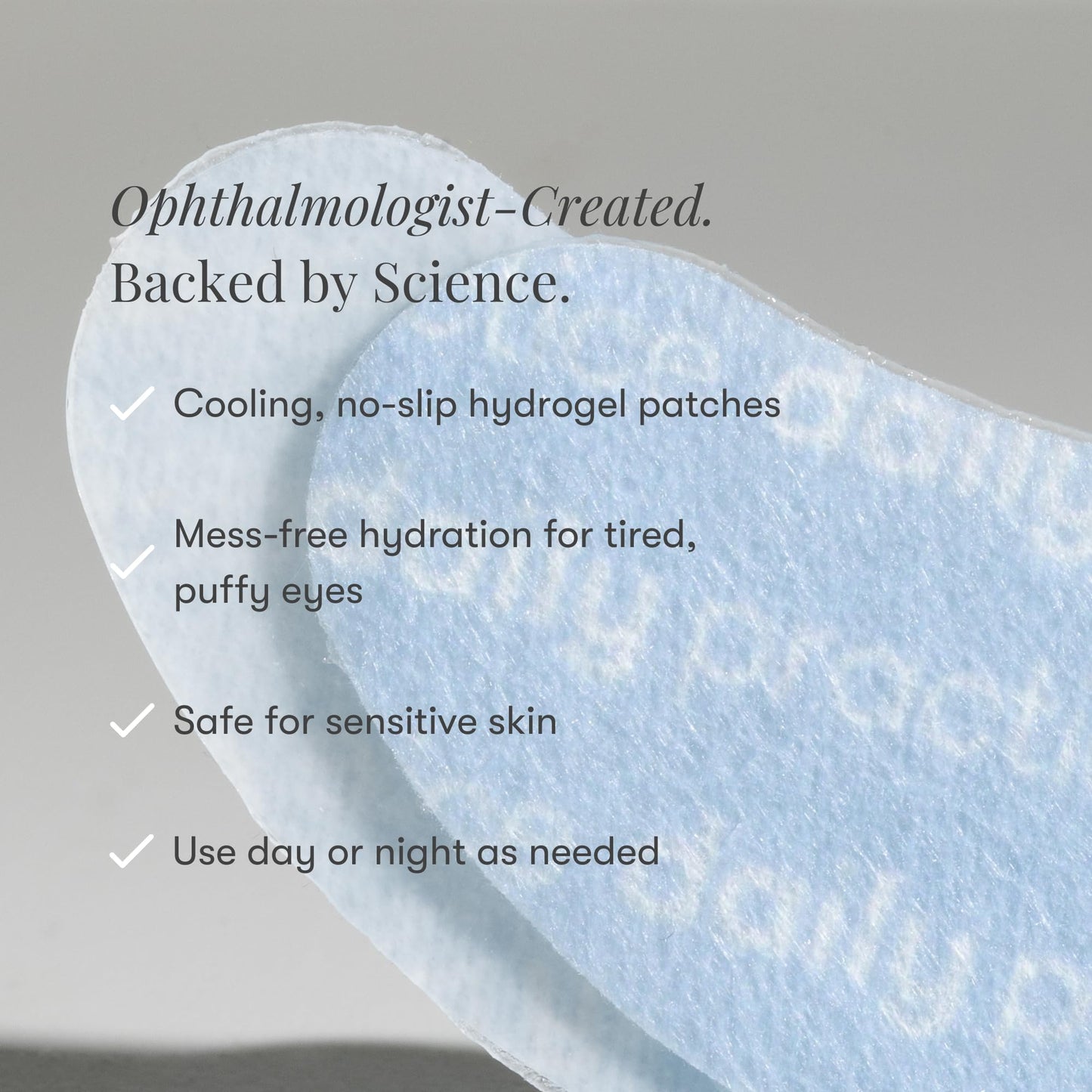Daily Practice by Dr. B: Brighten & Hydrate Under Eye Patches – Cooling Hydrogel Masks for Dark Circles & Puffiness