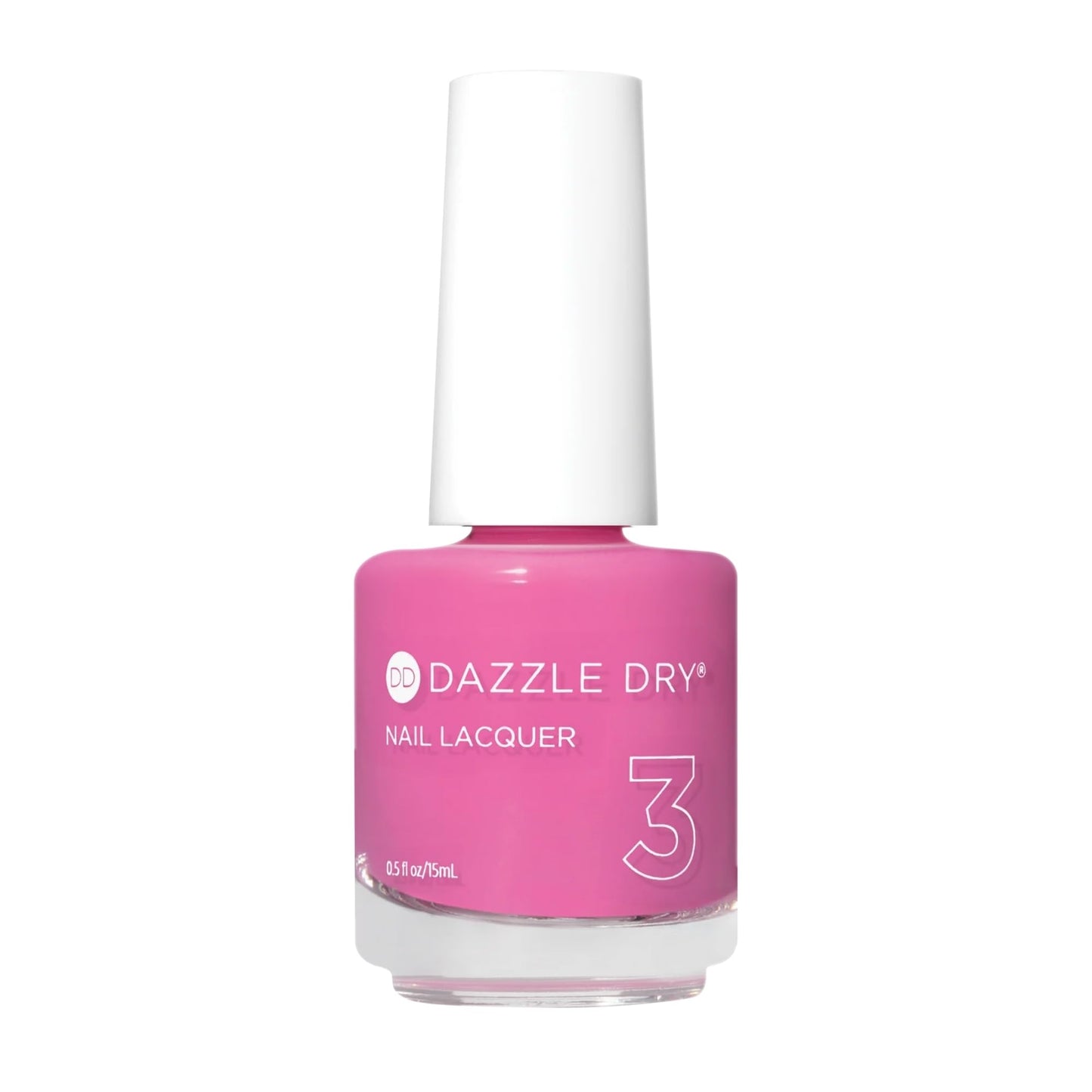 Dazzle Dry Nail Lacquer Step 3 Cherry Parfait – Quick-Drying, Long-Lasting Color (0.5 fl oz)
