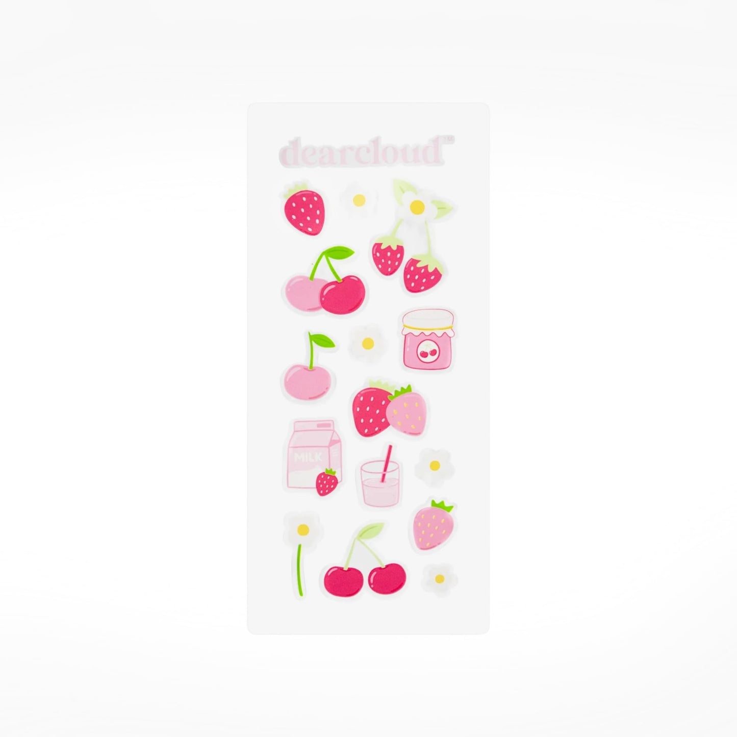 dearcloud Sky Shadow Strawberry Garden Eye Shadow Palette – 10 Ultra-Fine Pigments + Dual-Ended Brush