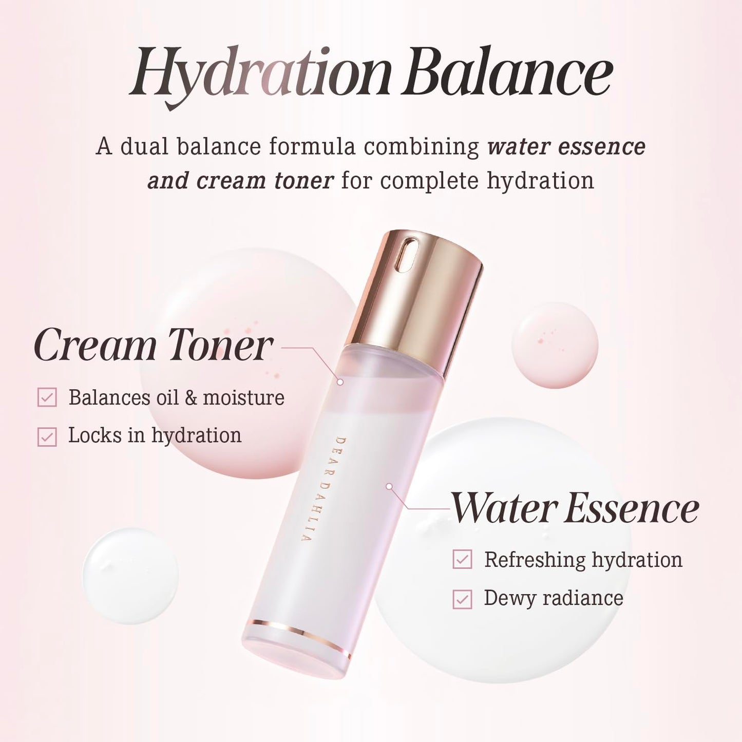 DEARDAHLIA Endless Skin Cream Mist 100ml – Vegan Dual-Layer Hydration