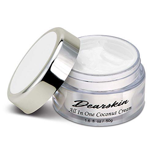 Dearskin Vitamin C Dear Serum + All In One Coconut Cream Set – 20% Vitamin C Serum, Hyaluronic Acid, Vitamin E, Coconut Oil Day & Night