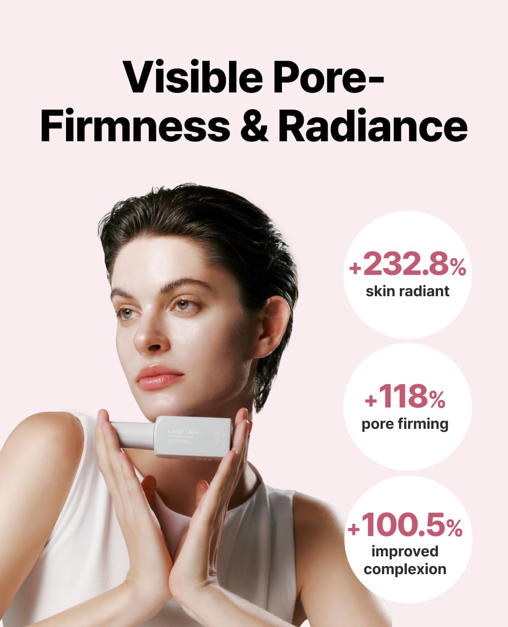 Delere Caviar Glow Serum — Smoothing Caviar Collagen with Niacinamide & Retinol for Radiant Glass Skin | 1.7oz