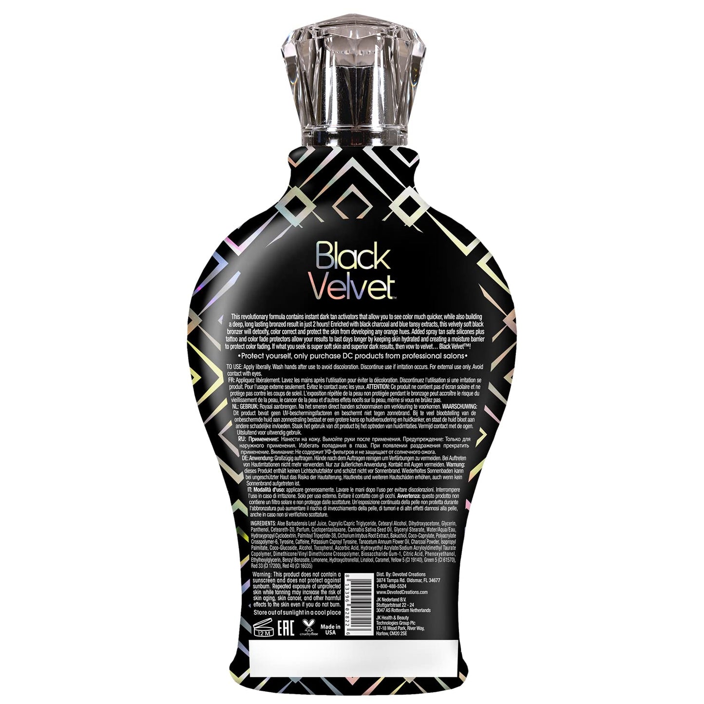 Devoted Creations Black Velvet Anti-Orange Mattifying Black Bronzer – 12.25 oz