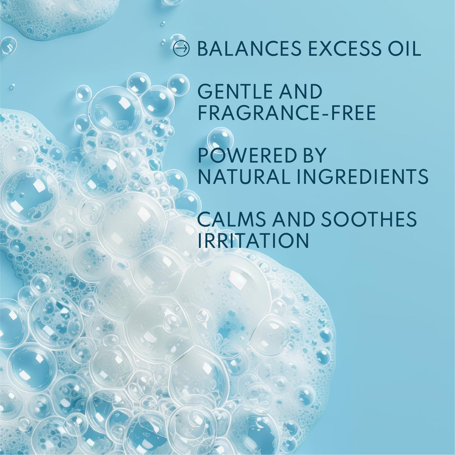 DHEMS Cleansing Gel: Daily Face Wash & Makeup Remover for Oily & Combination Skin