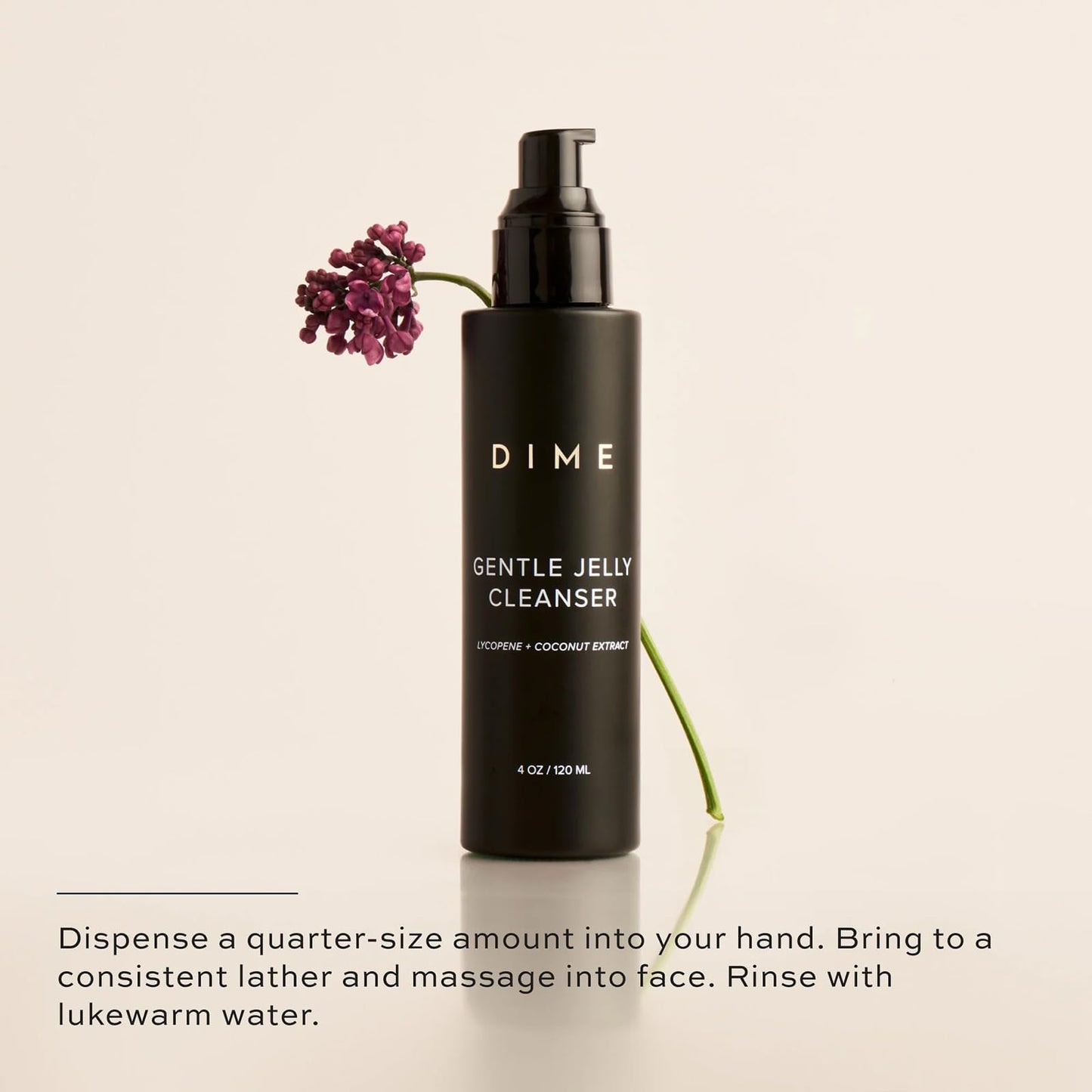 DIME Beauty Gentle Jelly Cleanser | Hydrating Facial Cleanser & Makeup Remover for Sensitive Skin