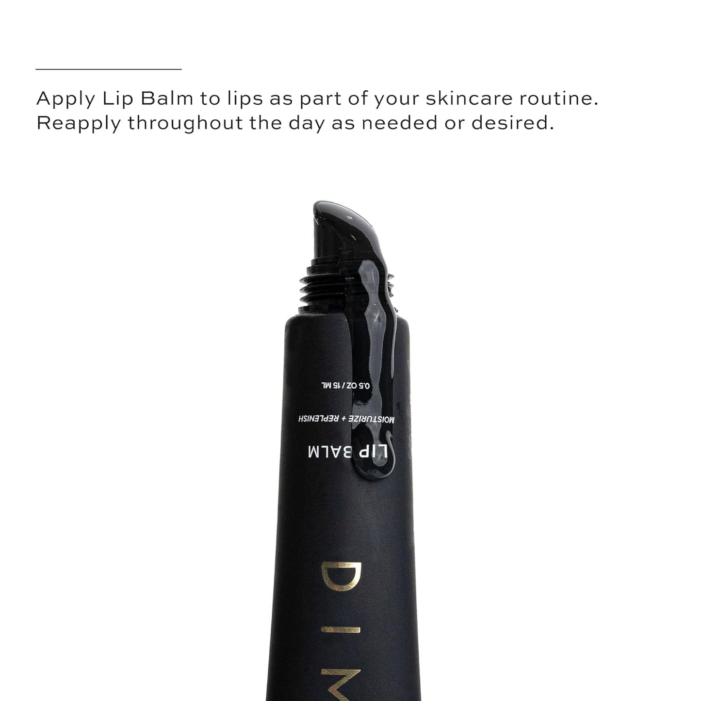 DIME Beauty Lip Balm – Hydrating Lip Care, Vegan & Cruelty-Free, 0.5 oz / 15 ml