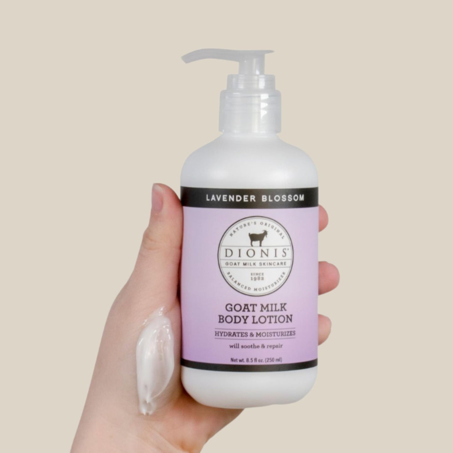 Dionis Goat Milk Lotion Lavender Blossom Gift Set — Hydrating, Cruelty-Free, Dermatologist Tested