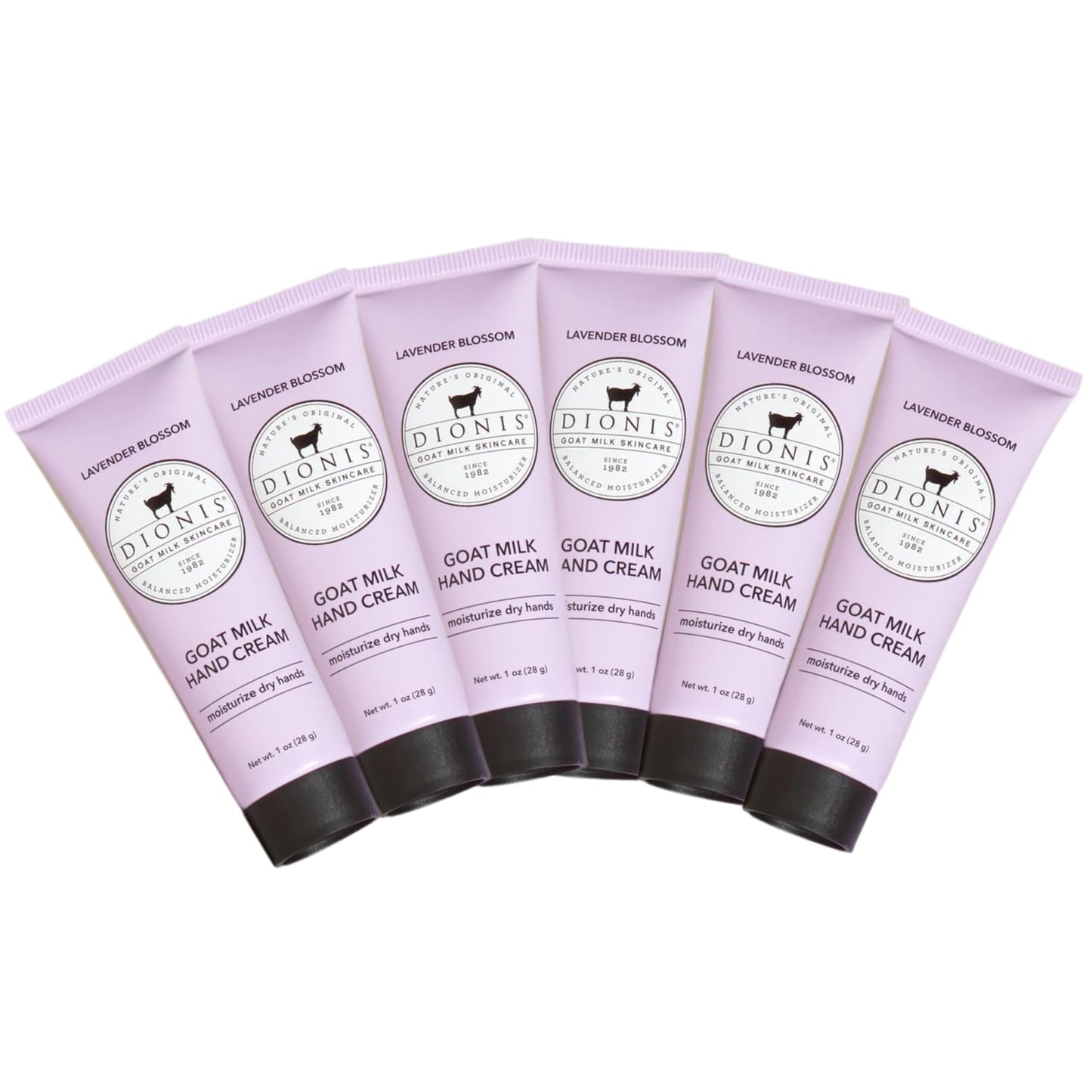 Dionis Goat Milk Hand Cream Lavender Blossom — 6 Pack
