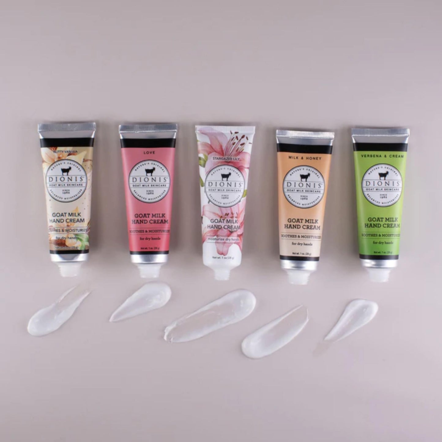 Dionis Goat Milk Hand Cream Inspire 2024 — 6-Pack Gift Set (1 oz Each)