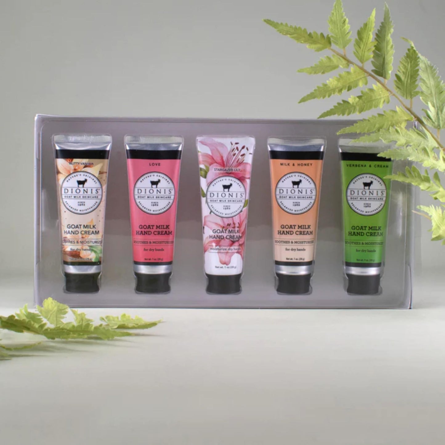 Dionis Goat Milk Hand Cream Inspire 2024 — 6-Pack Gift Set (1 oz Each)