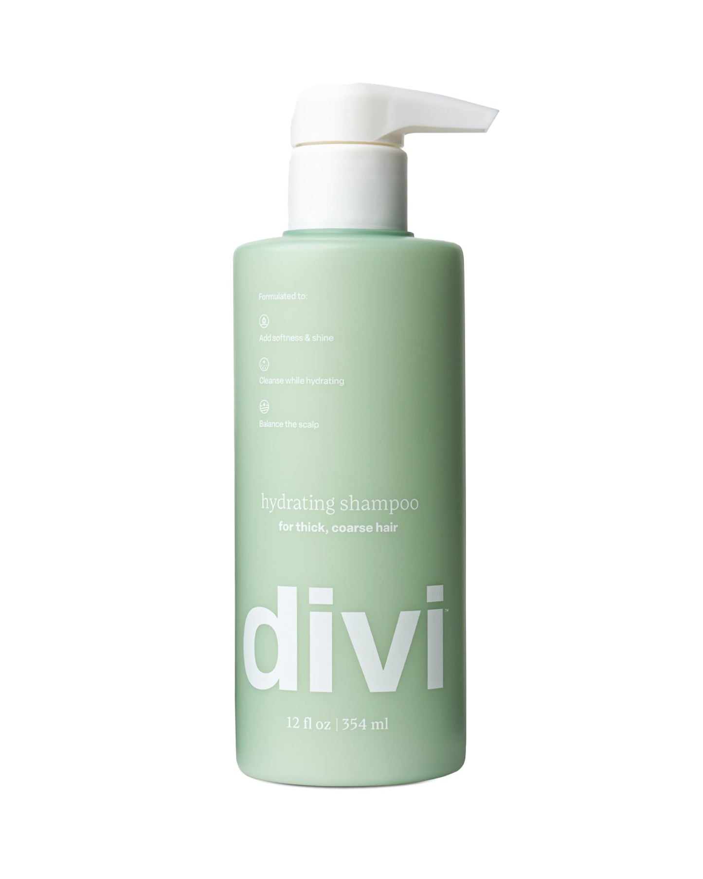 Divi Hydrating Shampoo – Gentle Cleanse, Hydration & Strength for All Hair Types | 12 oz | Vegan & Cruelty-Free