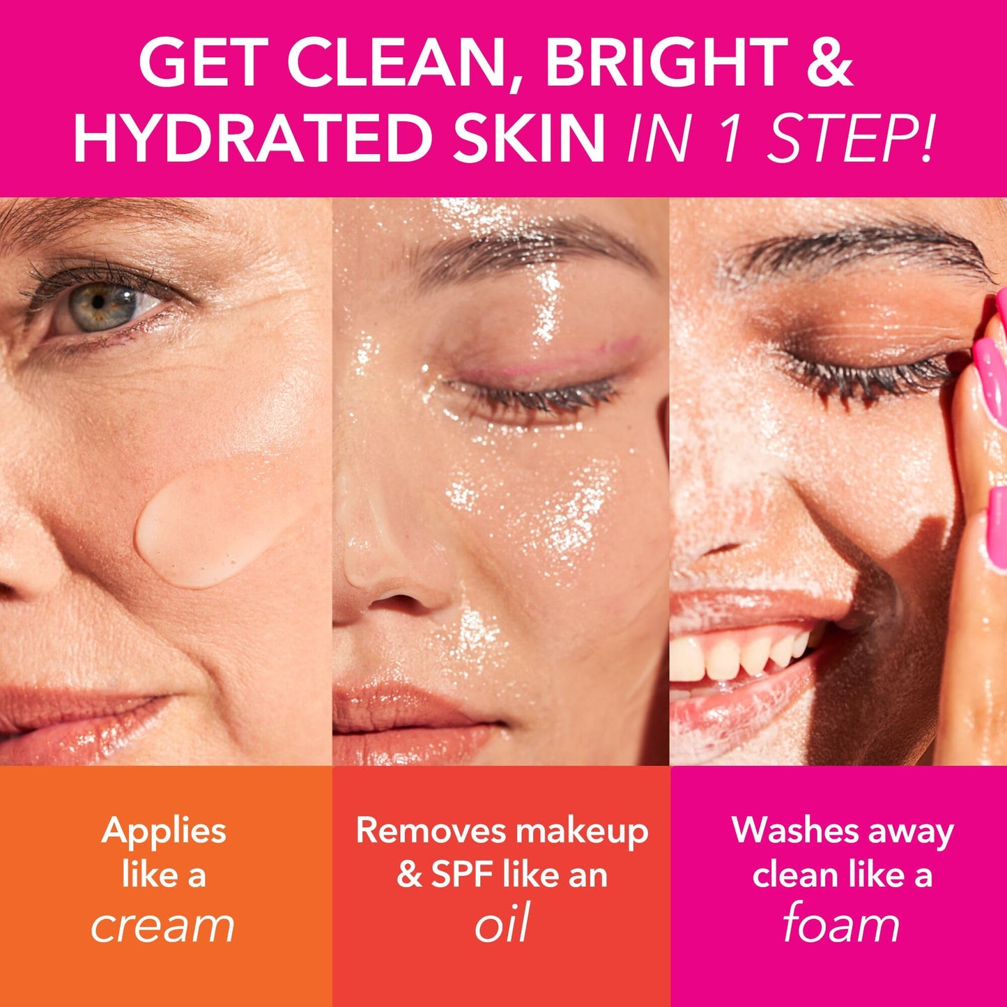 Dr Dennis Gross Vitamin C Lactic Creamy Cleansing Oil — Removes Makeup & SPF (6 oz)