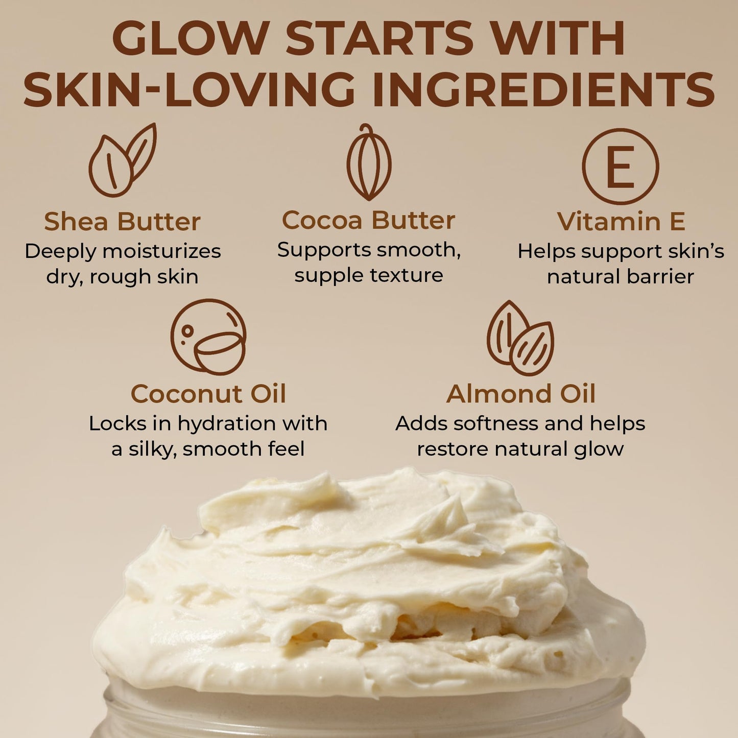 Dr. Jacobs Naturals Shea Soufflé Body Butter – Lightweight, Non-Greasy Moisturizer with Sandalwood