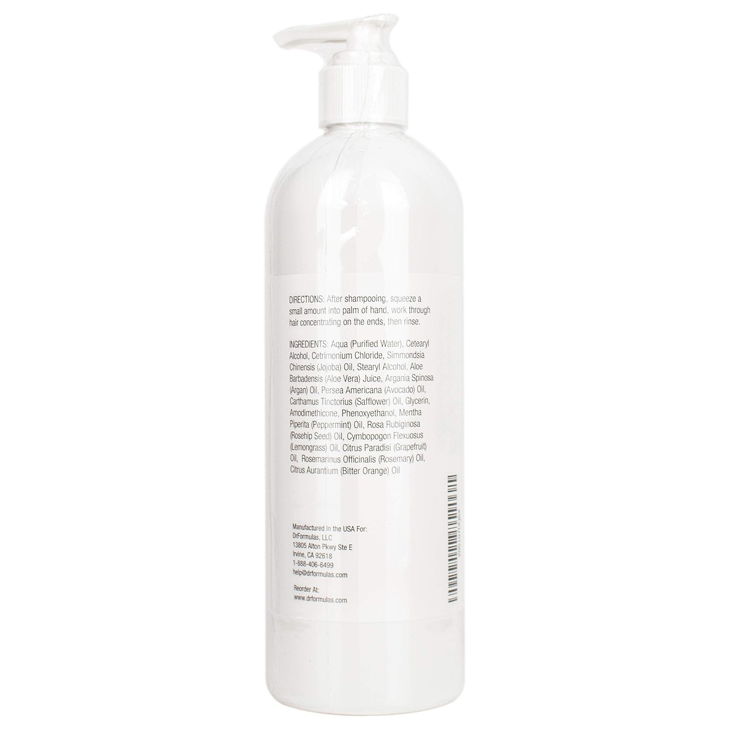 DrFormulas HairOmega DHT Blocker Shampoo + Conditioner – Sulfate Free Set with Moroccan Argan, Jojoba & Avocado Oils