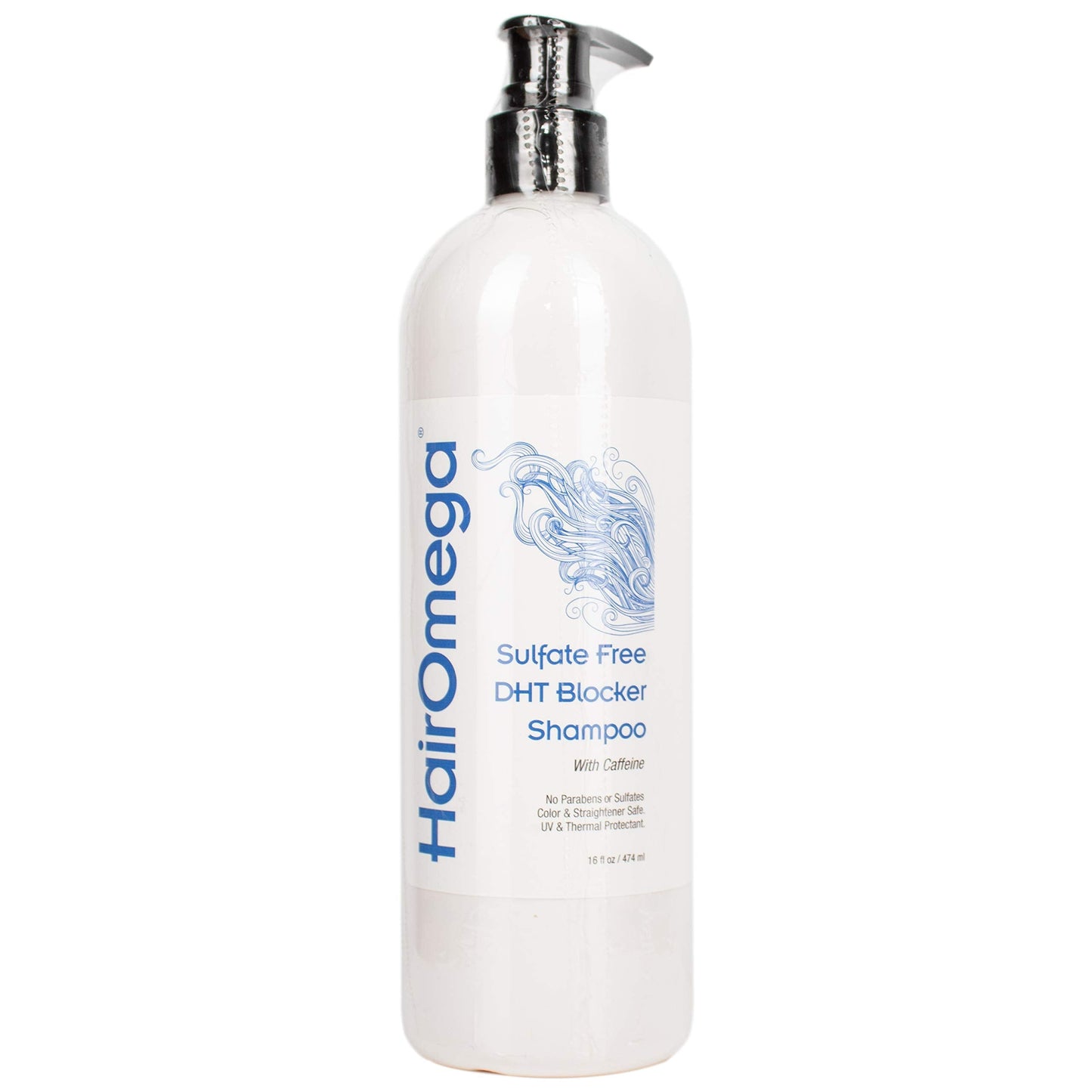 DrFormulas HairOmega DHT Blocker Shampoo + Conditioner – Sulfate Free Set with Moroccan Argan, Jojoba & Avocado Oils