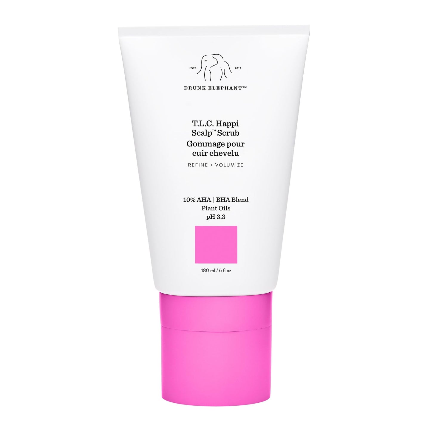 Drunk Elephant T.L.C. Happi Scalp Scrub – 180 ml / 6 oz | Sulfate-Free, Cruelty-Free, Dermatologist-Tested