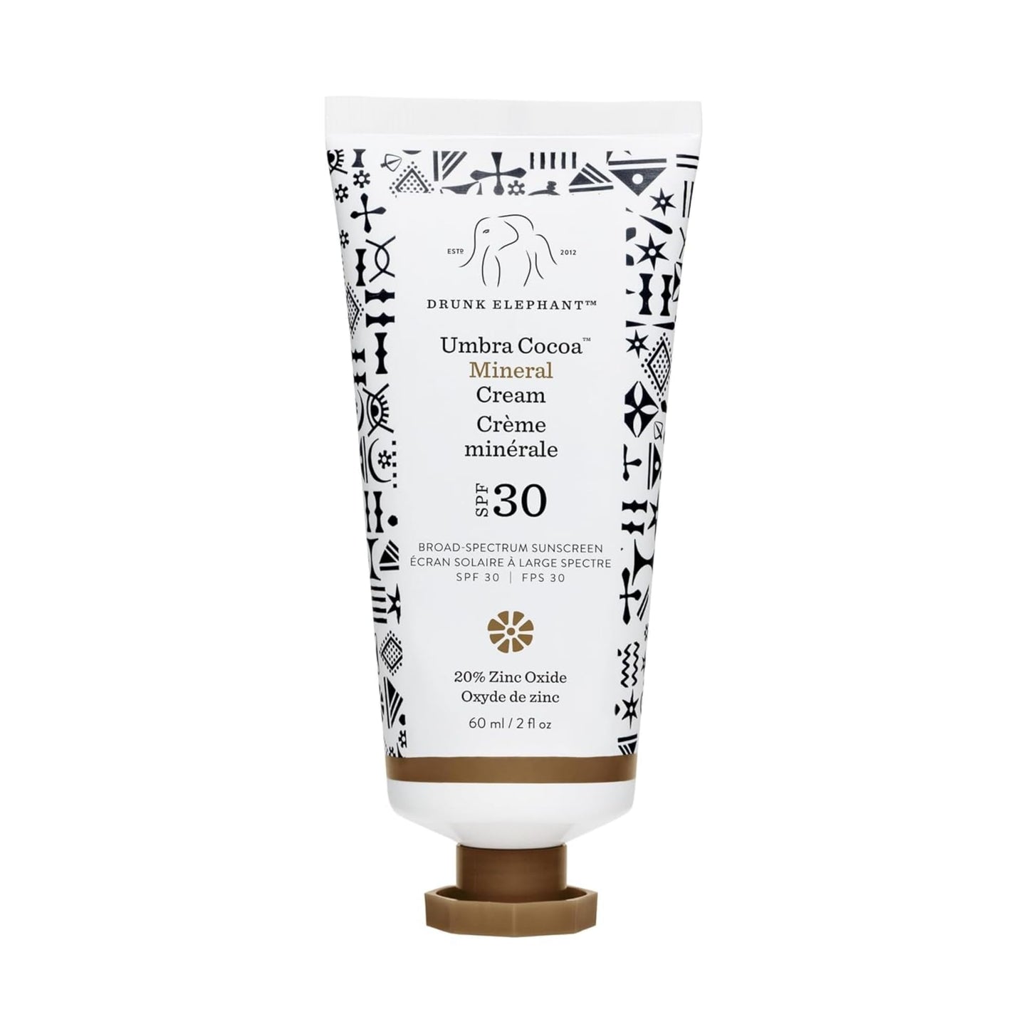 Drunk Elephant Umbra Cocoa Mineral Cream SPF 30 – Clean Mineral Sunscreen