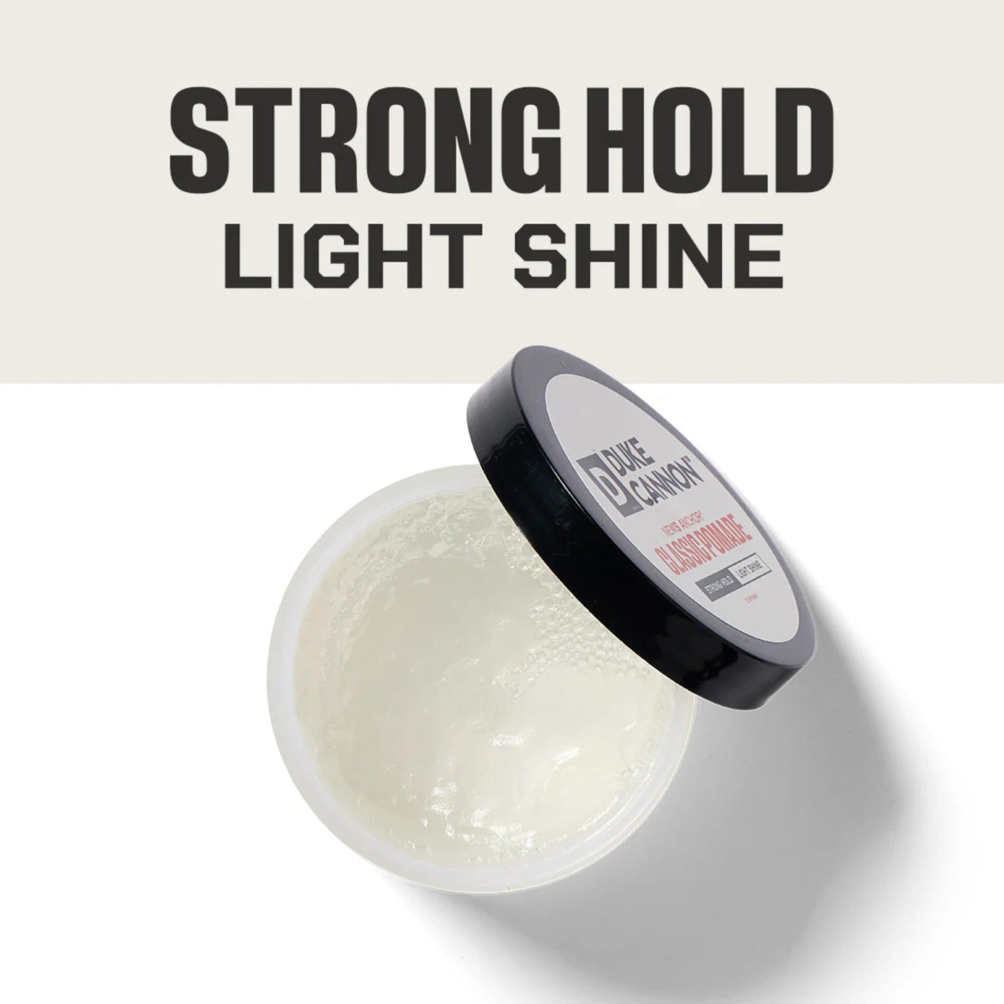 Duke Cannon News Anchor Pomade – Strong Hold, Natural Matte Finish (Pack of 2, 4.6 oz)
