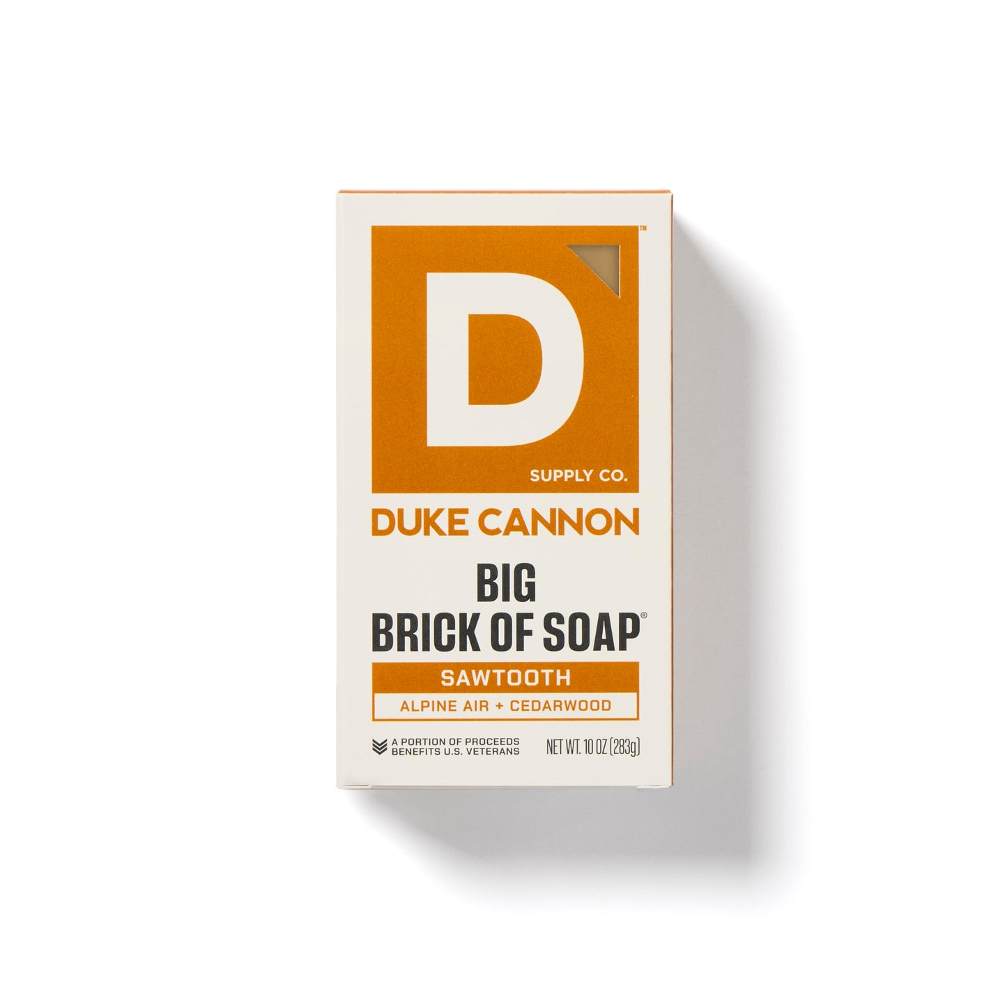 Duke Cannon Supply Co. Big Brick Soap 4-Pack: Pine Tar & Busch Beer, 10oz Bars
