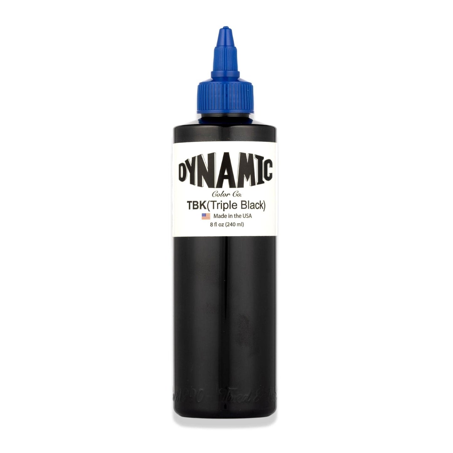 Dynamic Color Co Triple Black Ink Bottle 8oz – Deep Black Tattoo Ink