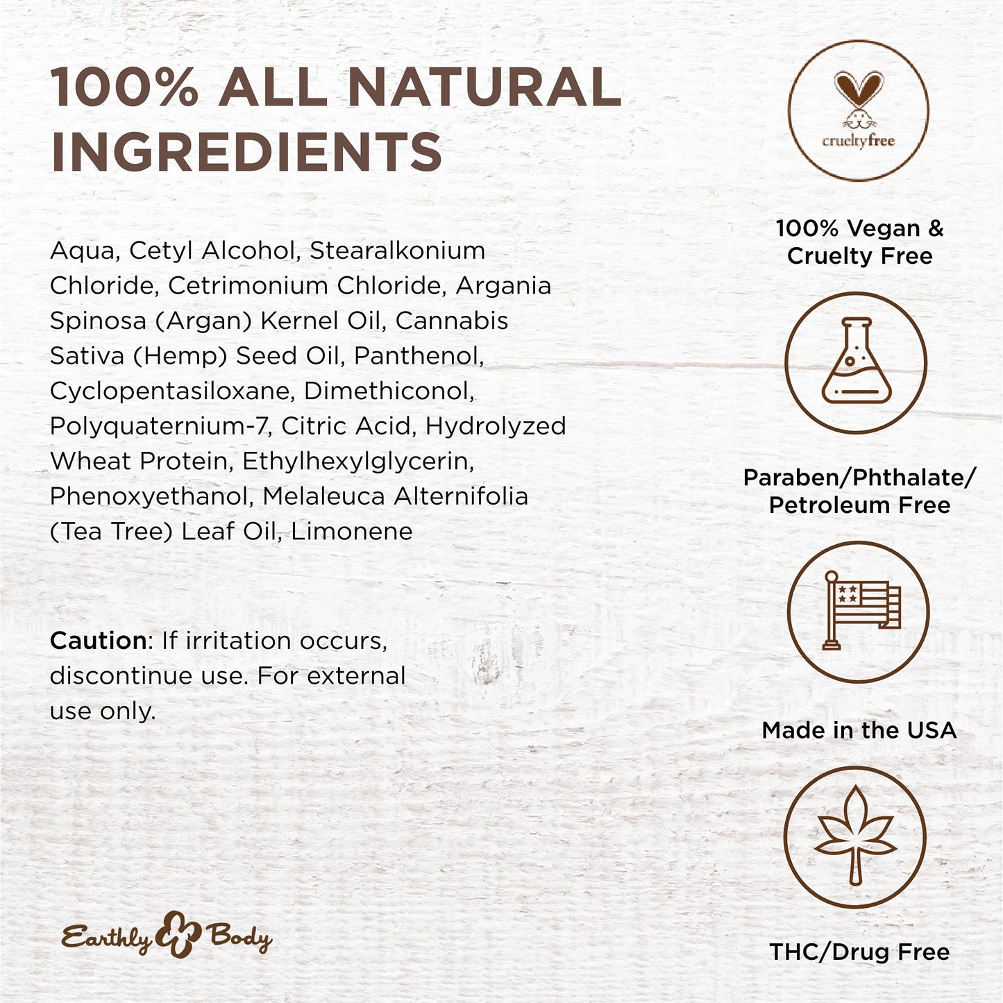 Earthly Body Miracle Oil Shave Cream (Pack of 2) – 16 oz each | Tea Tree, Hemp Seed & Argan Oils | Vegan & Cruelty-Free