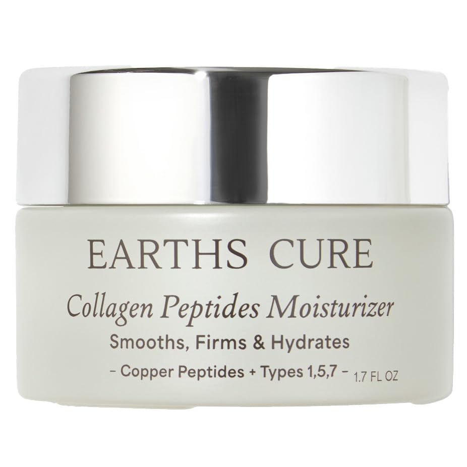 EarthsCure Nano Peptide Moisturizer for Face – Hydration, Lift & Sensitive Skin Safe (2oz)