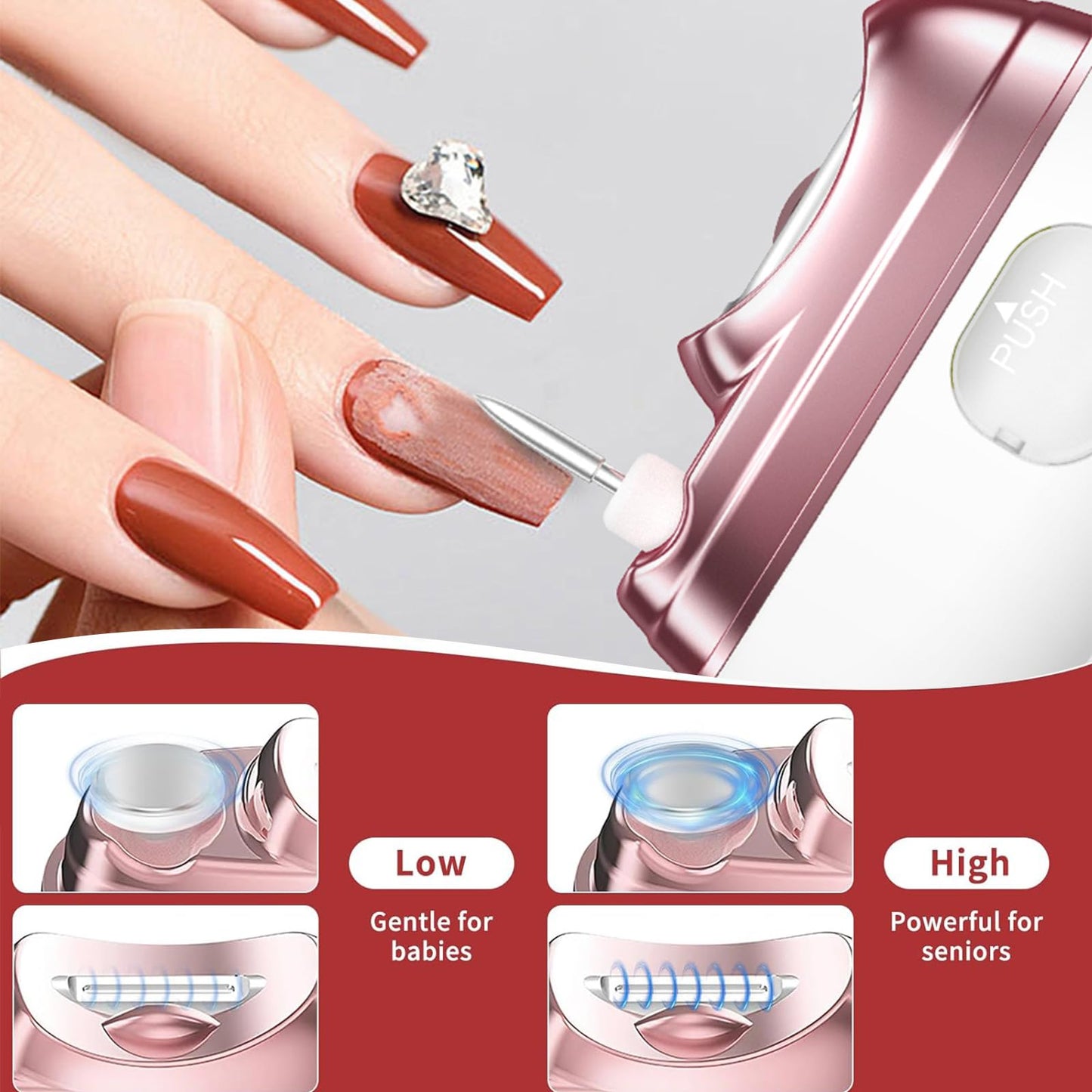2026 Electric Nail Clipper 4-in-1: Automatic Trimmer with LED Light & UV Curing
