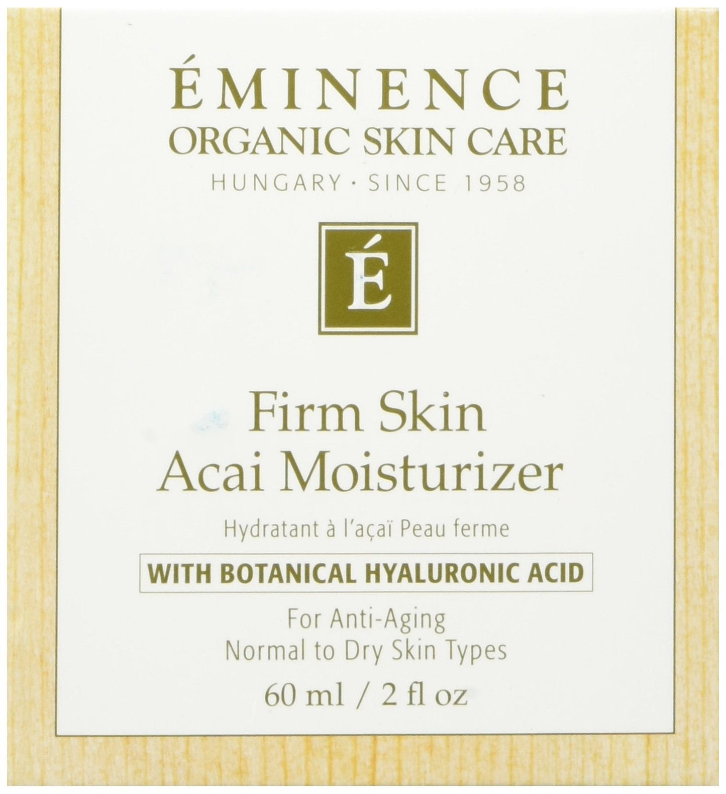 Eminence Firm Skin Acai Moisturizer – Hydrating 2 oz