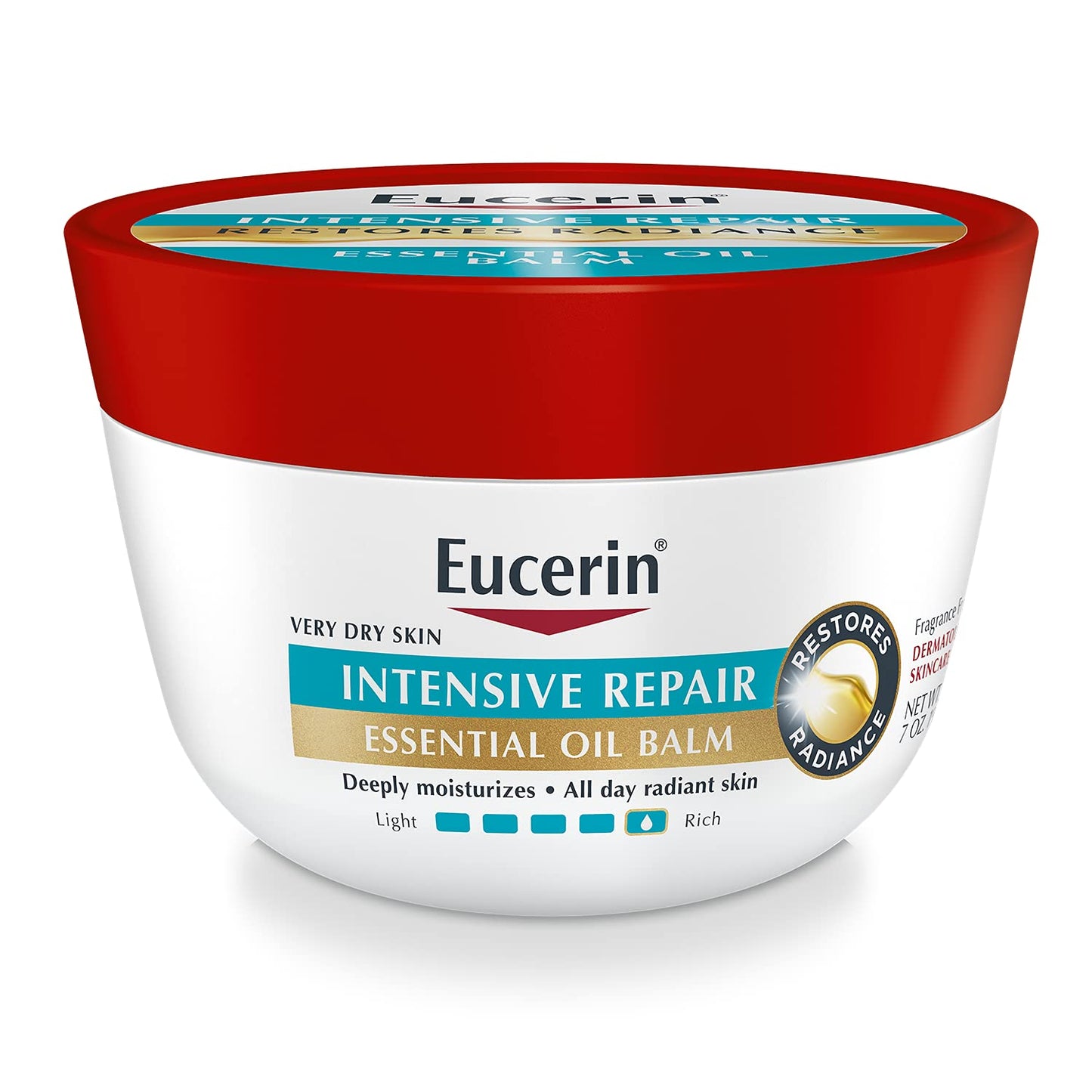 Eucerin Intensive Repair Essential Oil Balm – 7 oz | Very Dry Skin Moisturizer