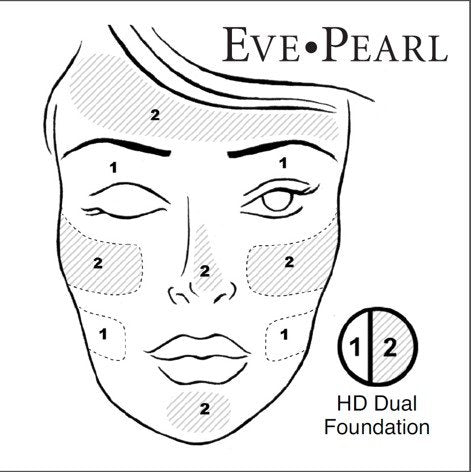 EVE PEARL HD Dual Foundation Light — Full Coverage, Non-Greasy, Vitamin E Skincare
