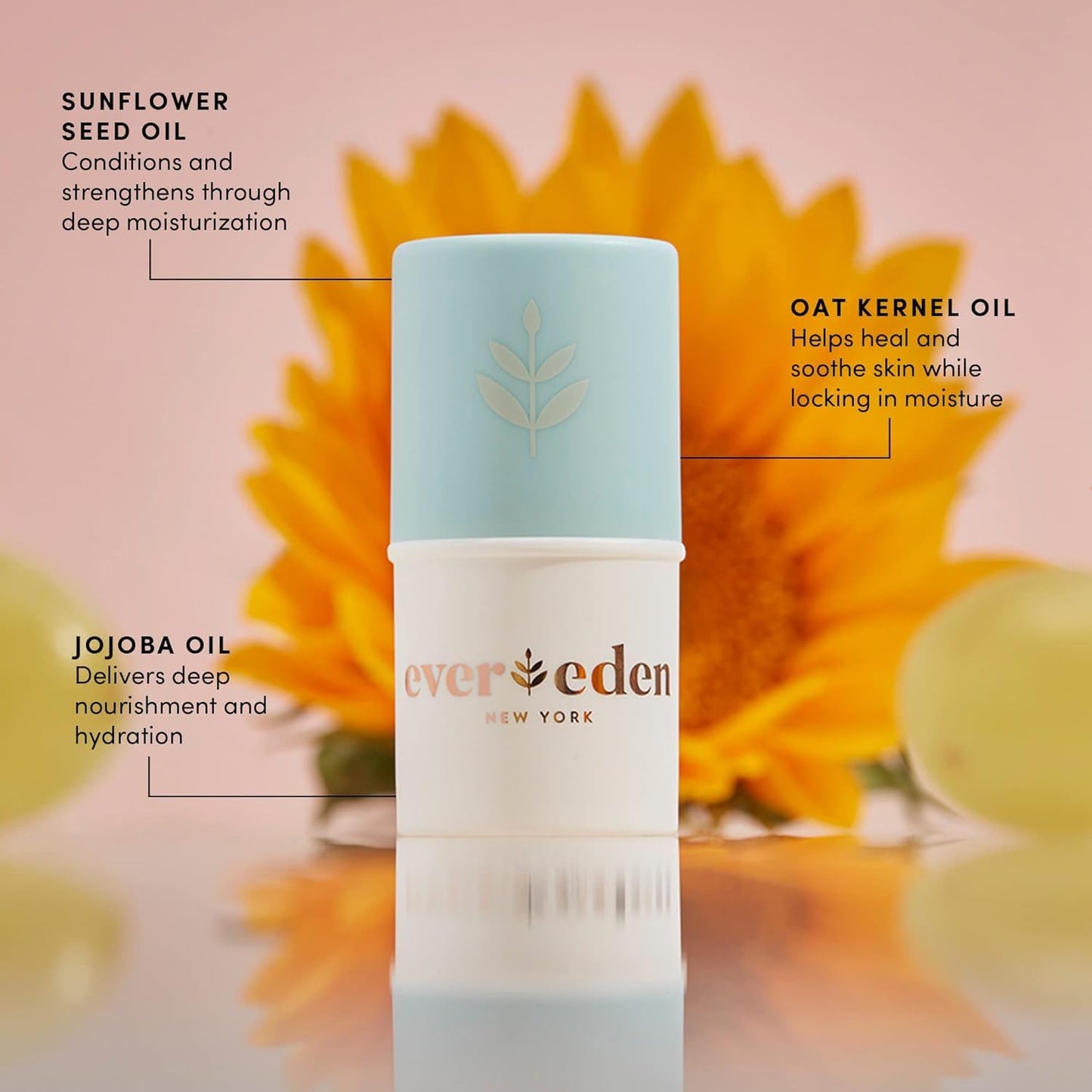 Evereden Dry Relief DUO — Face Cream & Lip Balm for Deep Hydration (1.7oz + 0.13oz) | Clean, Vegan & Baby-Safe